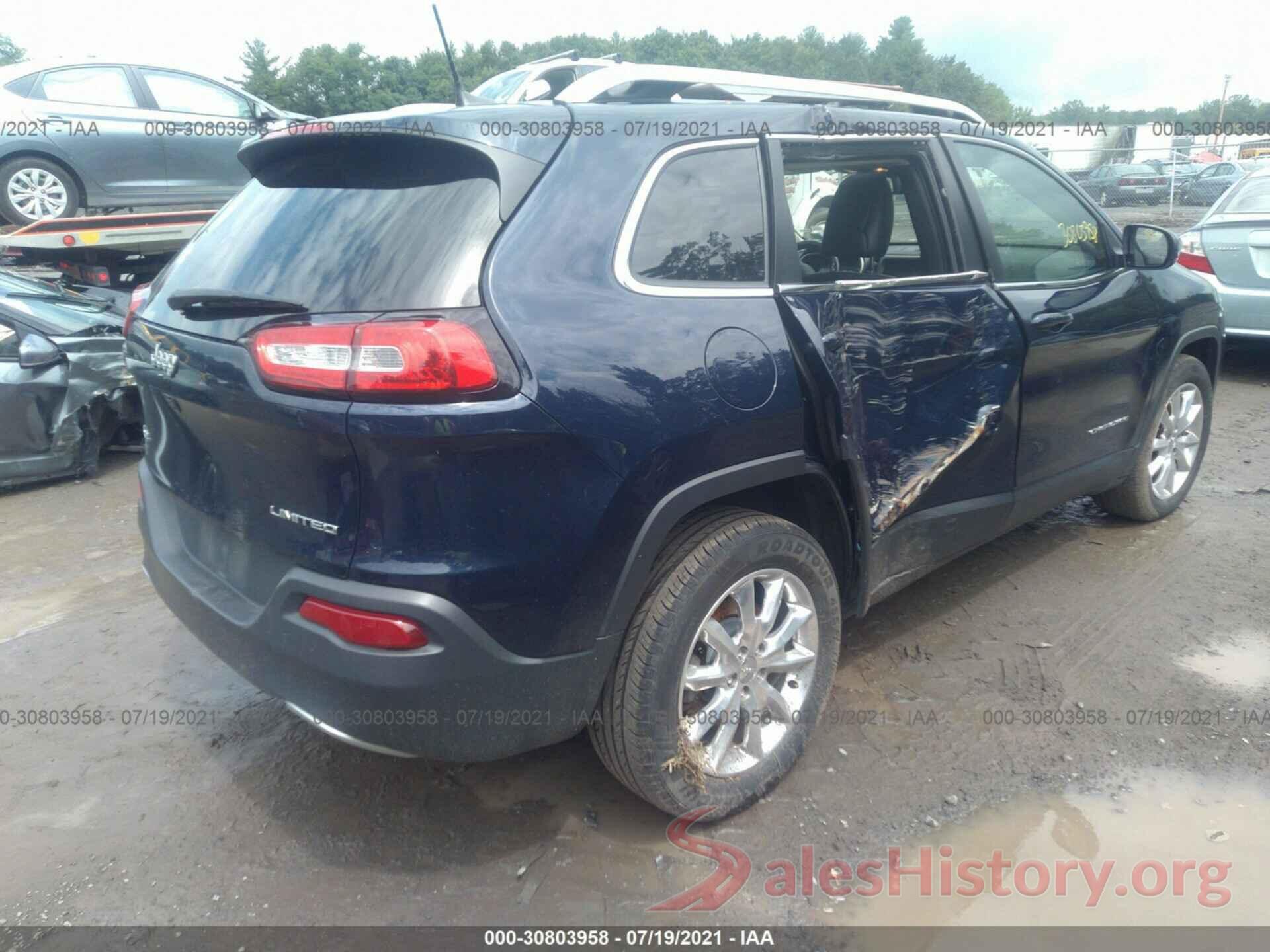 1C4PJMDB1GW104308 2016 JEEP CHEROKEE