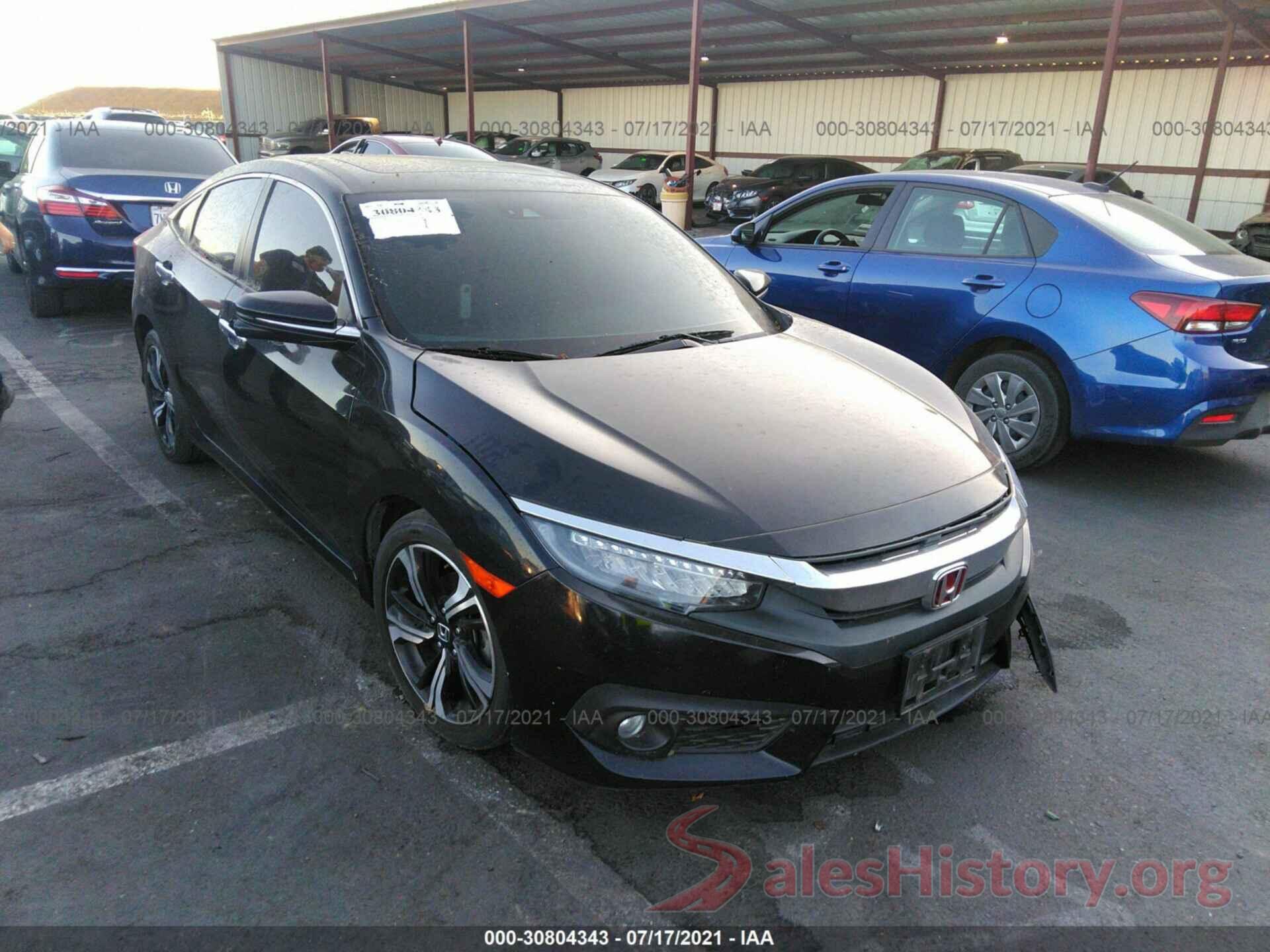 19XFC1F98GE205371 2016 HONDA CIVIC SEDAN