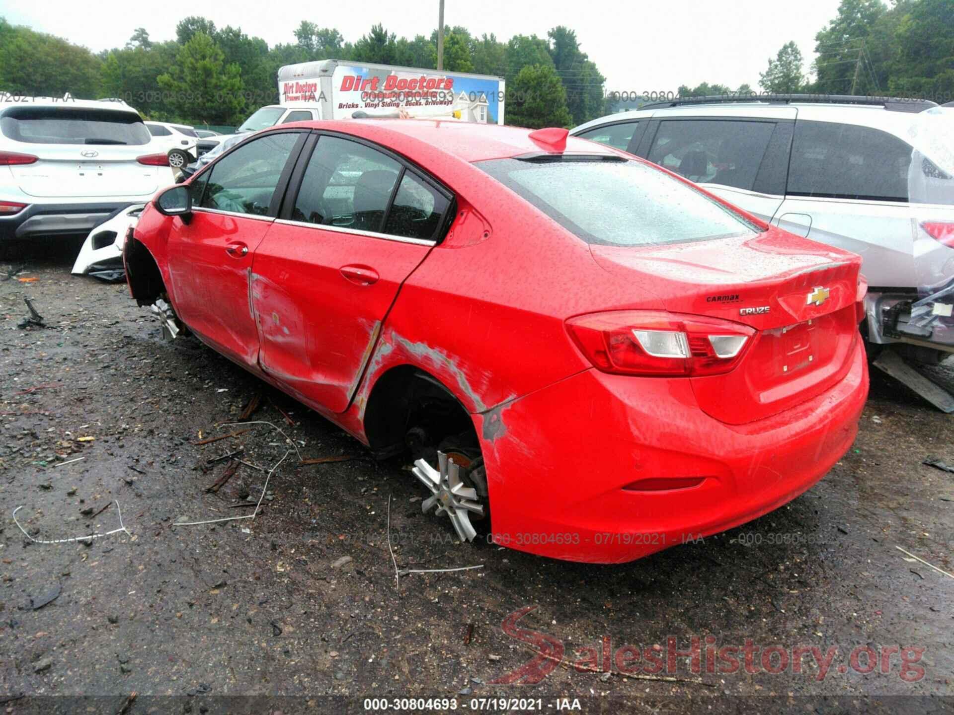 1G1BE5SM3G7292258 2016 CHEVROLET CRUZE