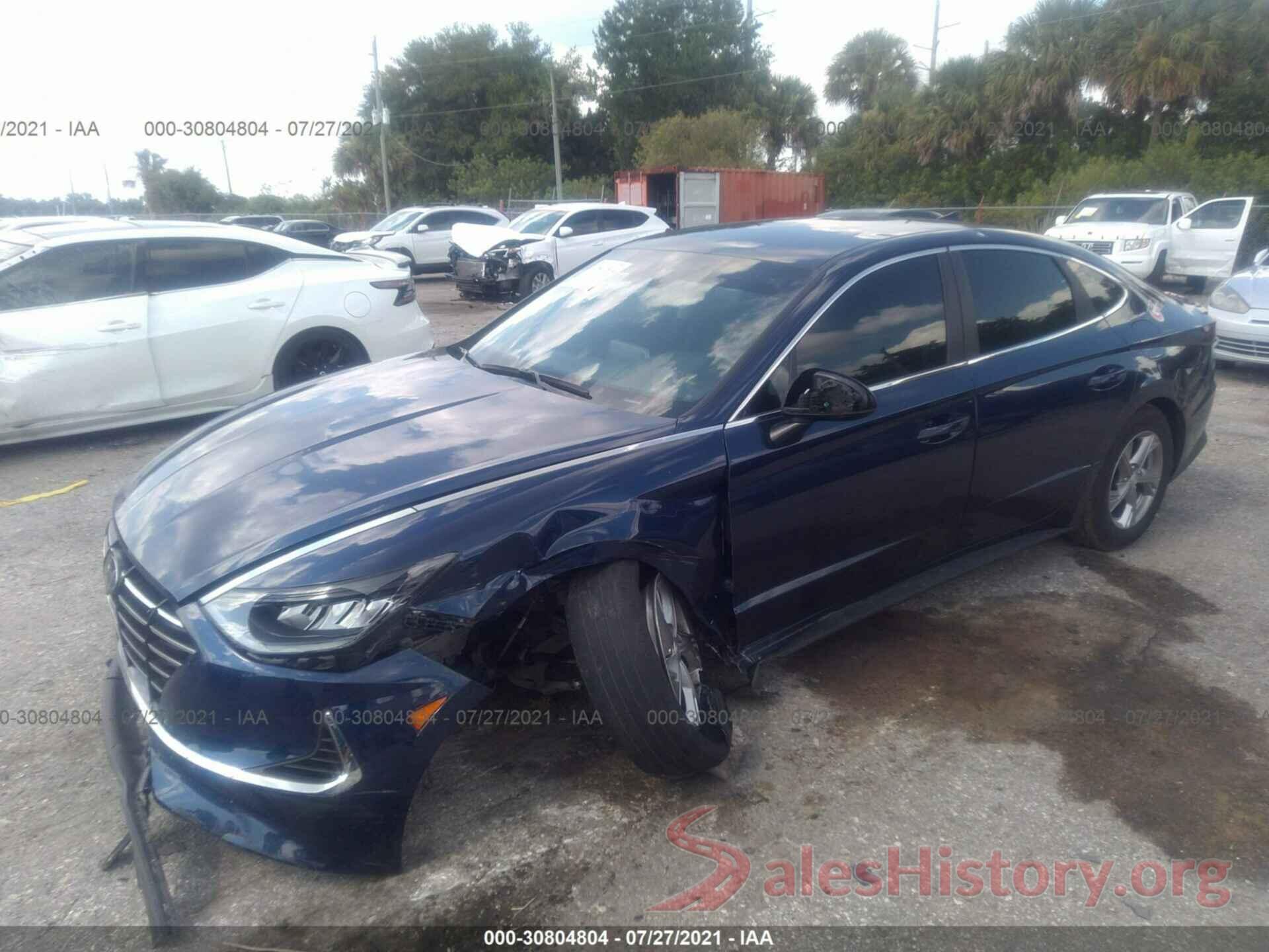 5NPEG4JA8LH035876 2020 HYUNDAI SONATA