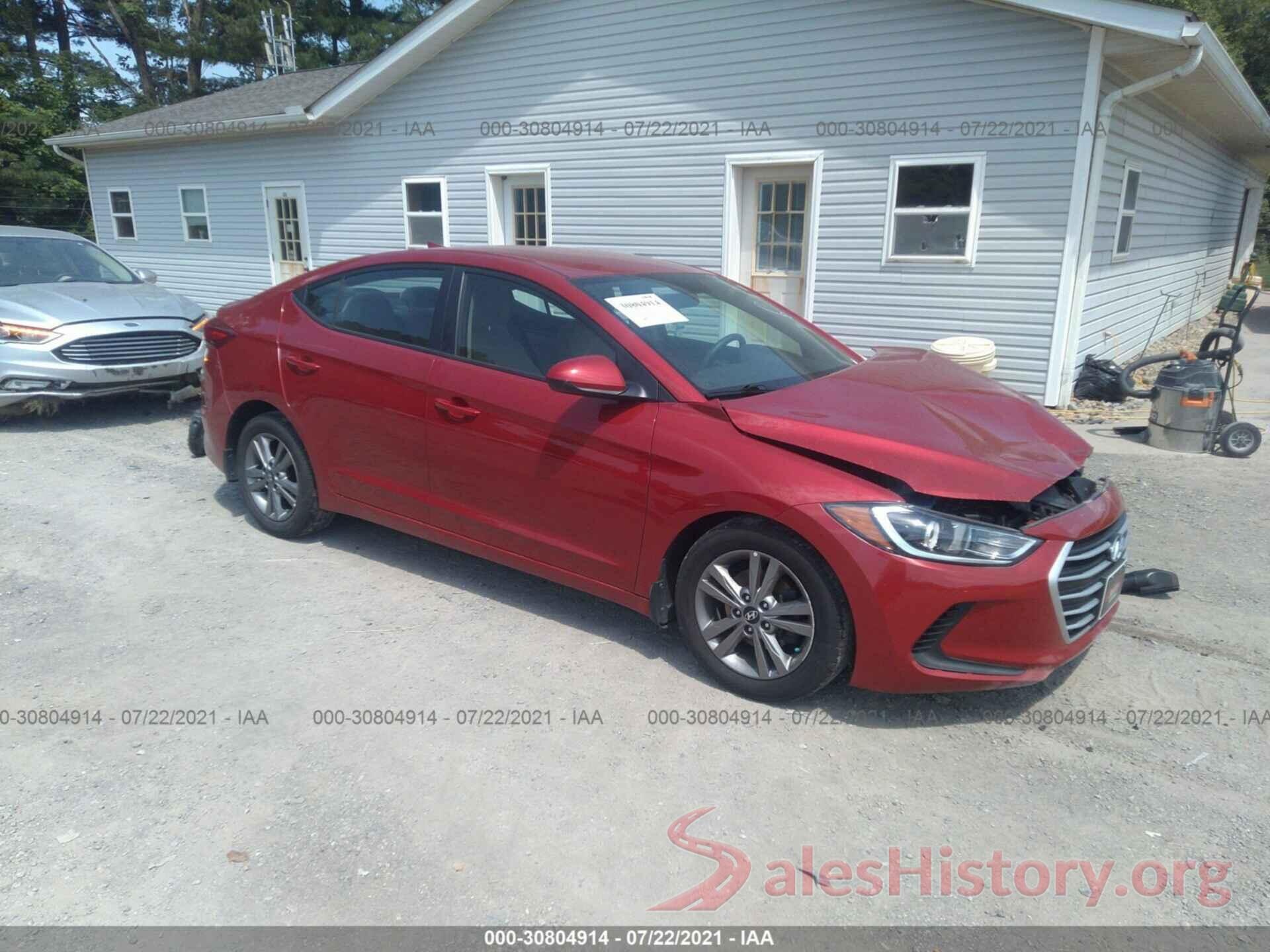 5NPD84LF9JH222509 2018 HYUNDAI ELANTRA