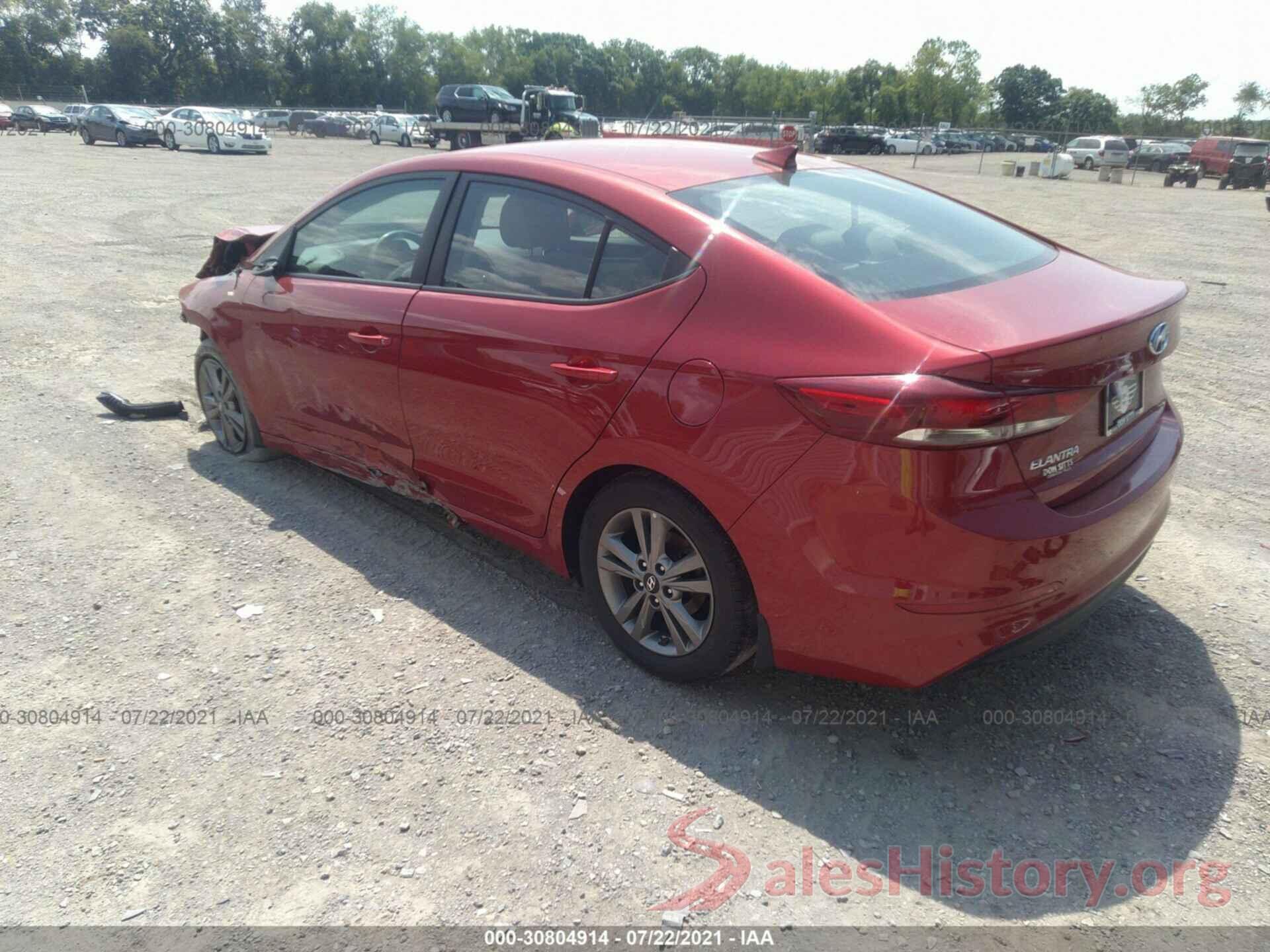 5NPD84LF9JH222509 2018 HYUNDAI ELANTRA