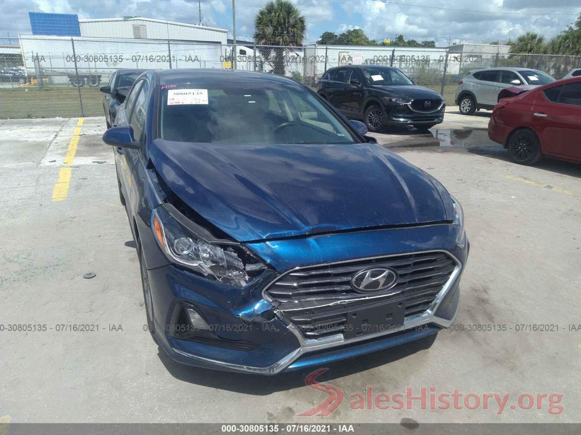 5NPE24AF1KH784351 2019 HYUNDAI SONATA