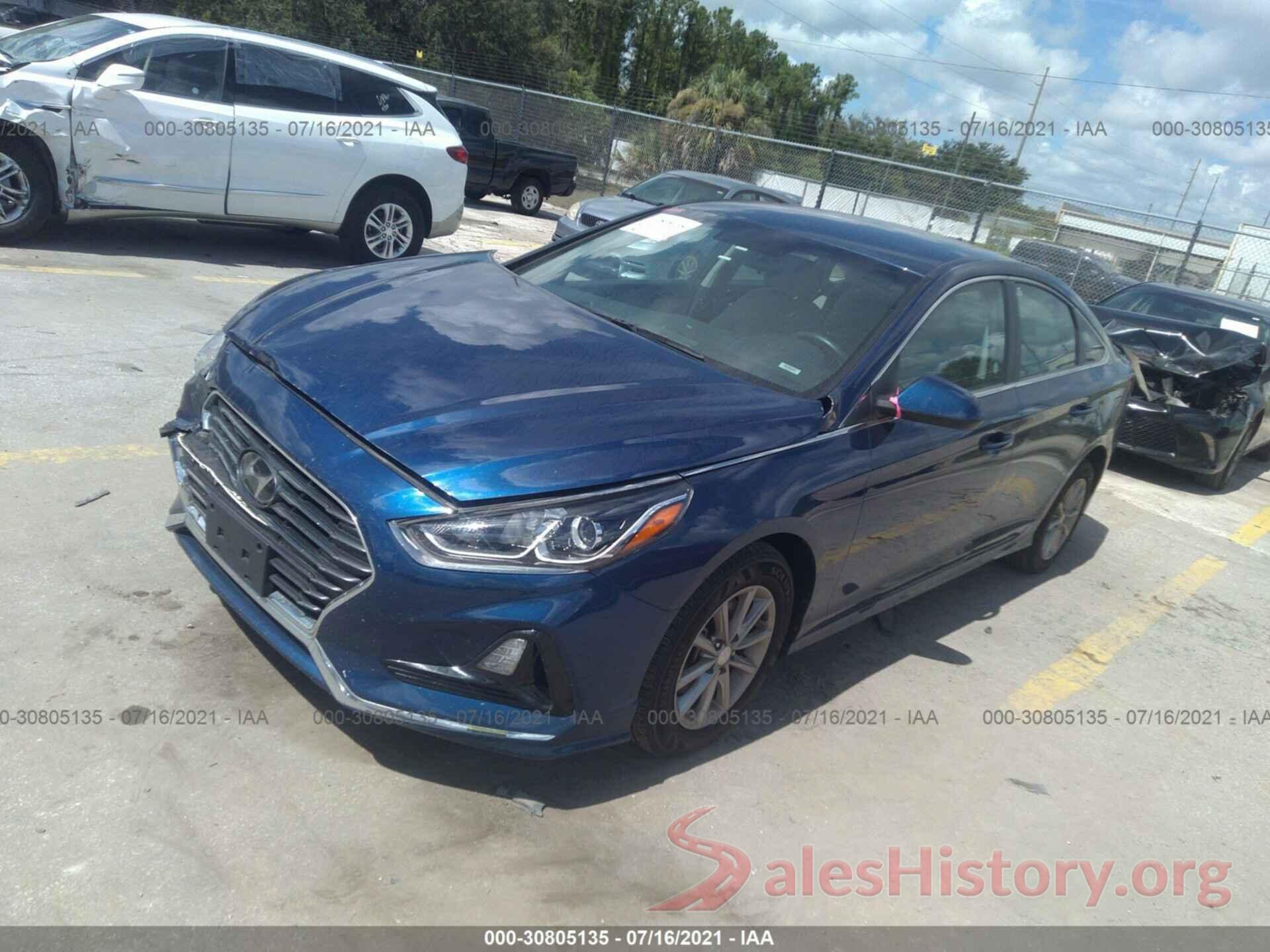 5NPE24AF1KH784351 2019 HYUNDAI SONATA