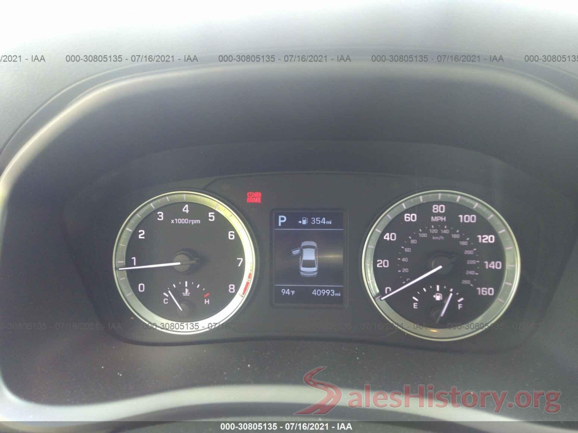 5NPE24AF1KH784351 2019 HYUNDAI SONATA