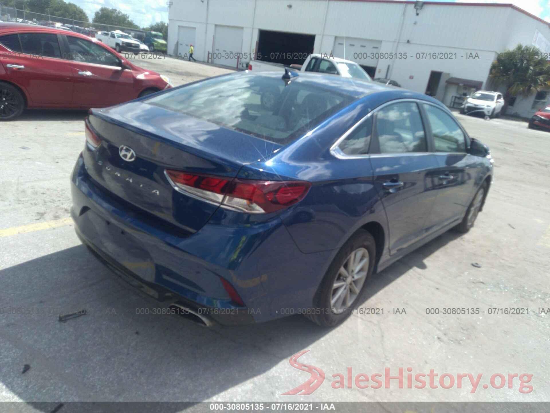 5NPE24AF1KH784351 2019 HYUNDAI SONATA