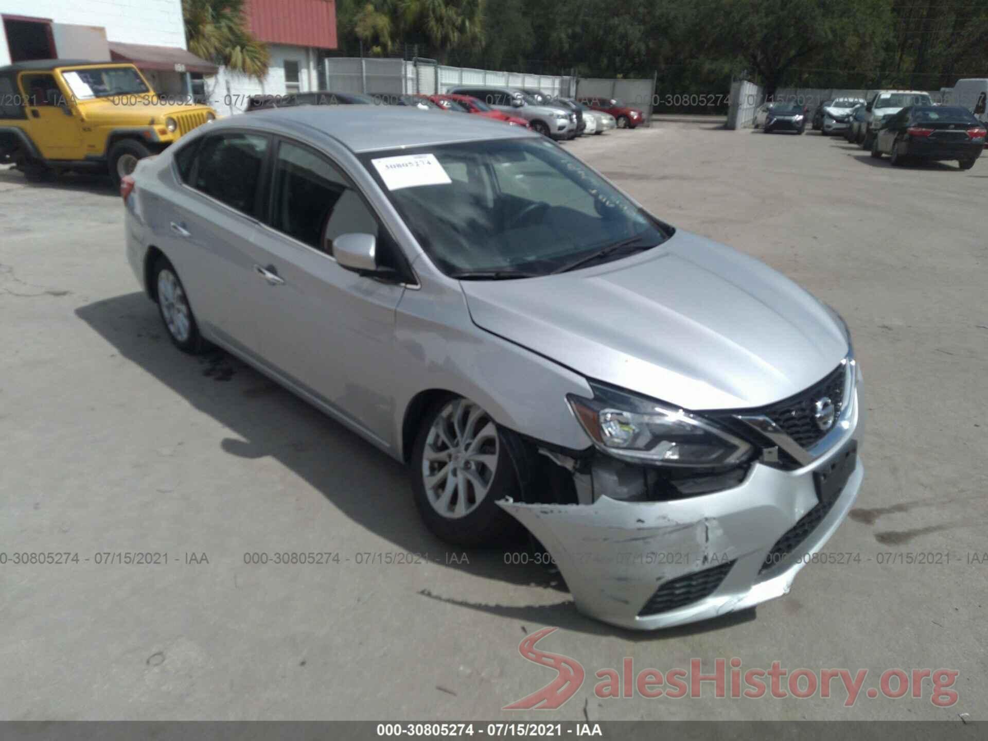 3N1AB7AP3KY311954 2019 NISSAN SENTRA