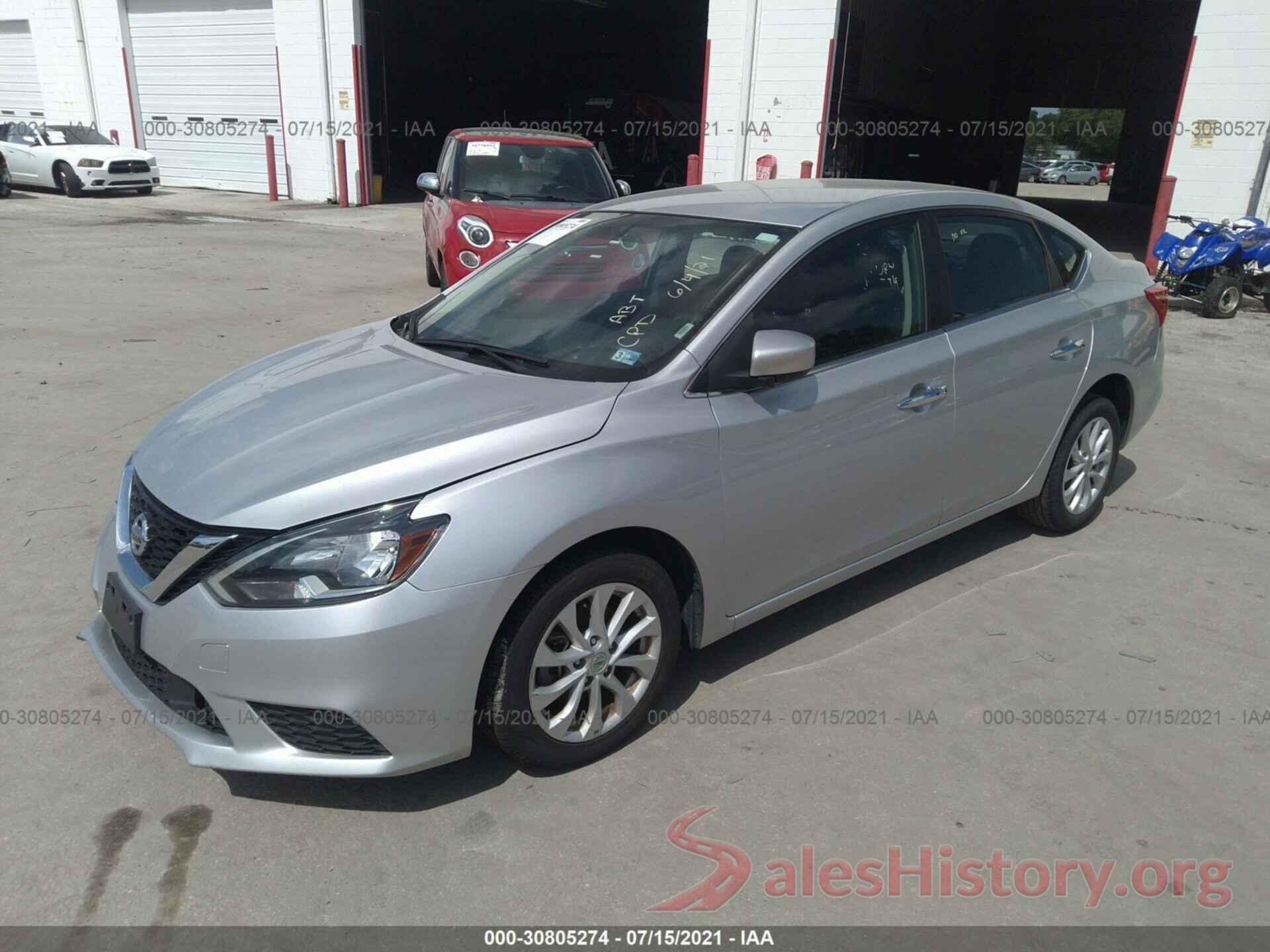 3N1AB7AP3KY311954 2019 NISSAN SENTRA