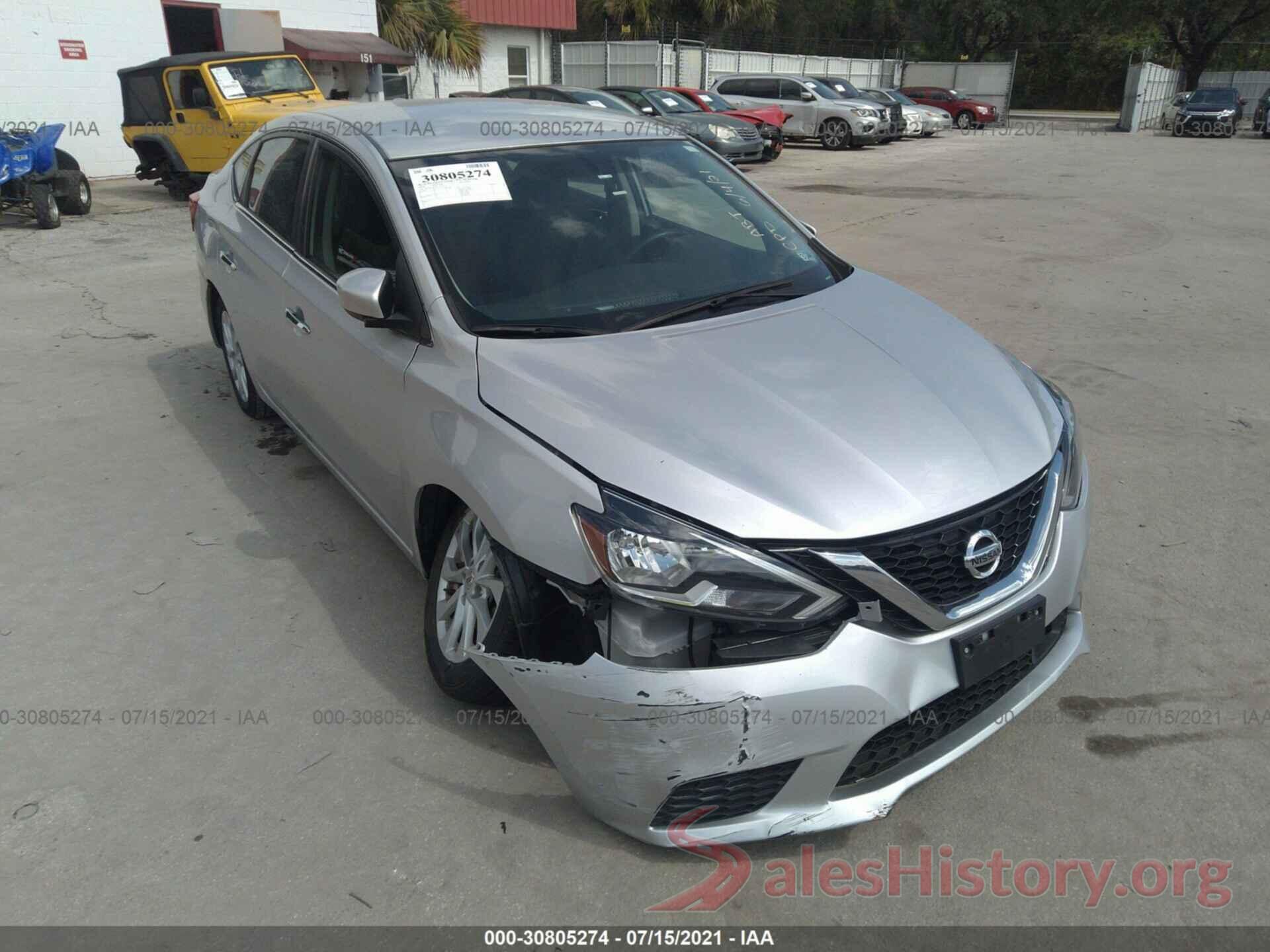 3N1AB7AP3KY311954 2019 NISSAN SENTRA