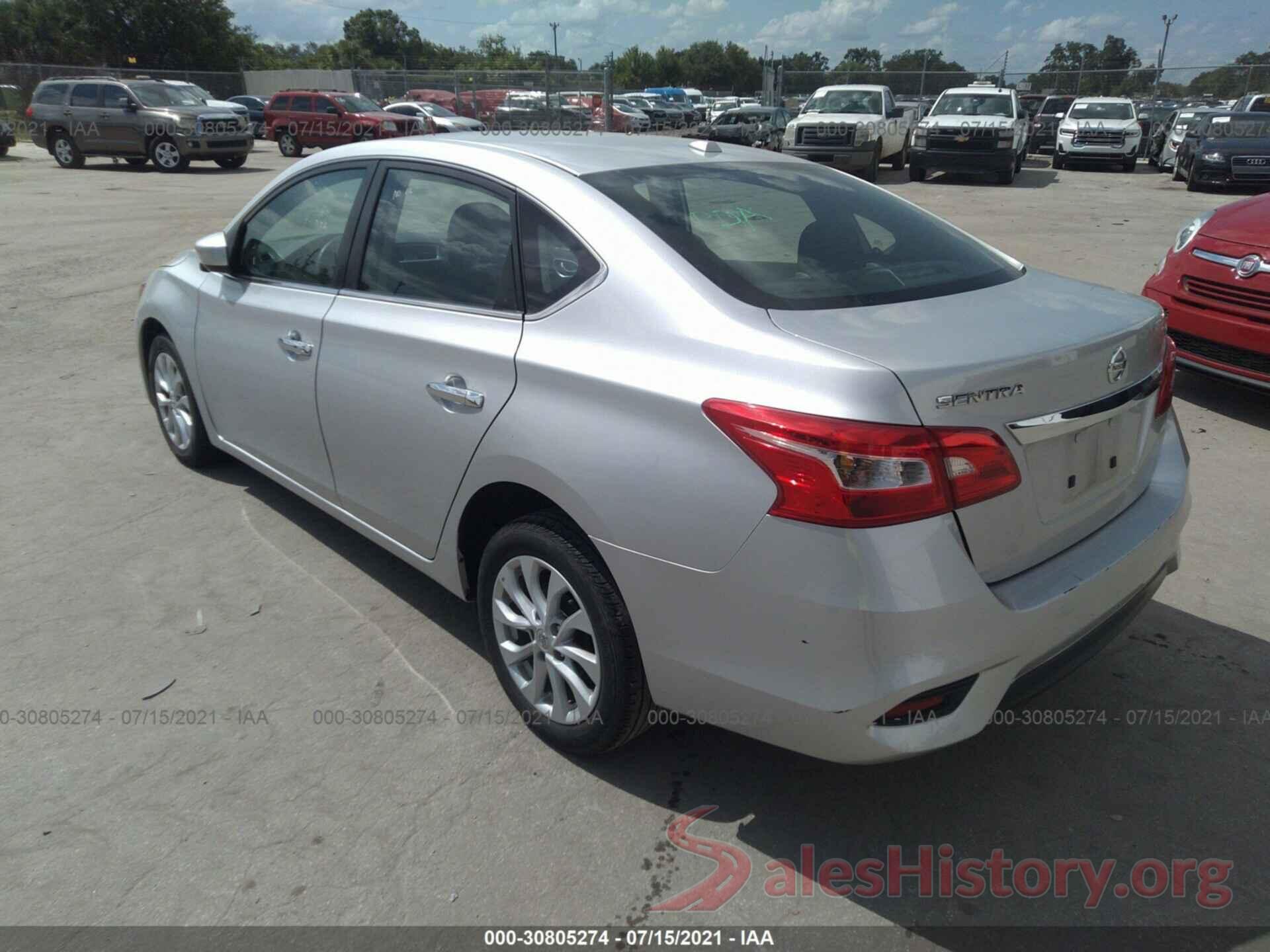 3N1AB7AP3KY311954 2019 NISSAN SENTRA