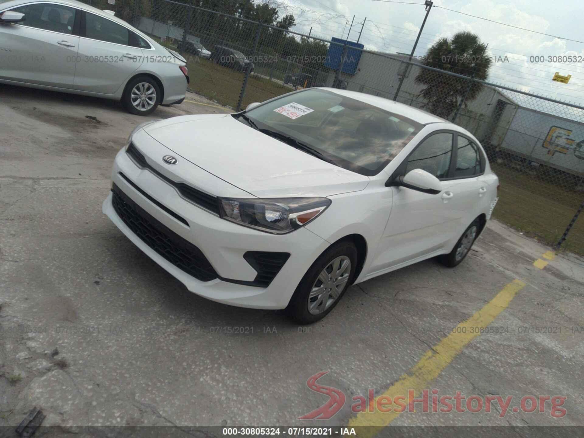 3KPA24AD8ME365529 2021 KIA RIO