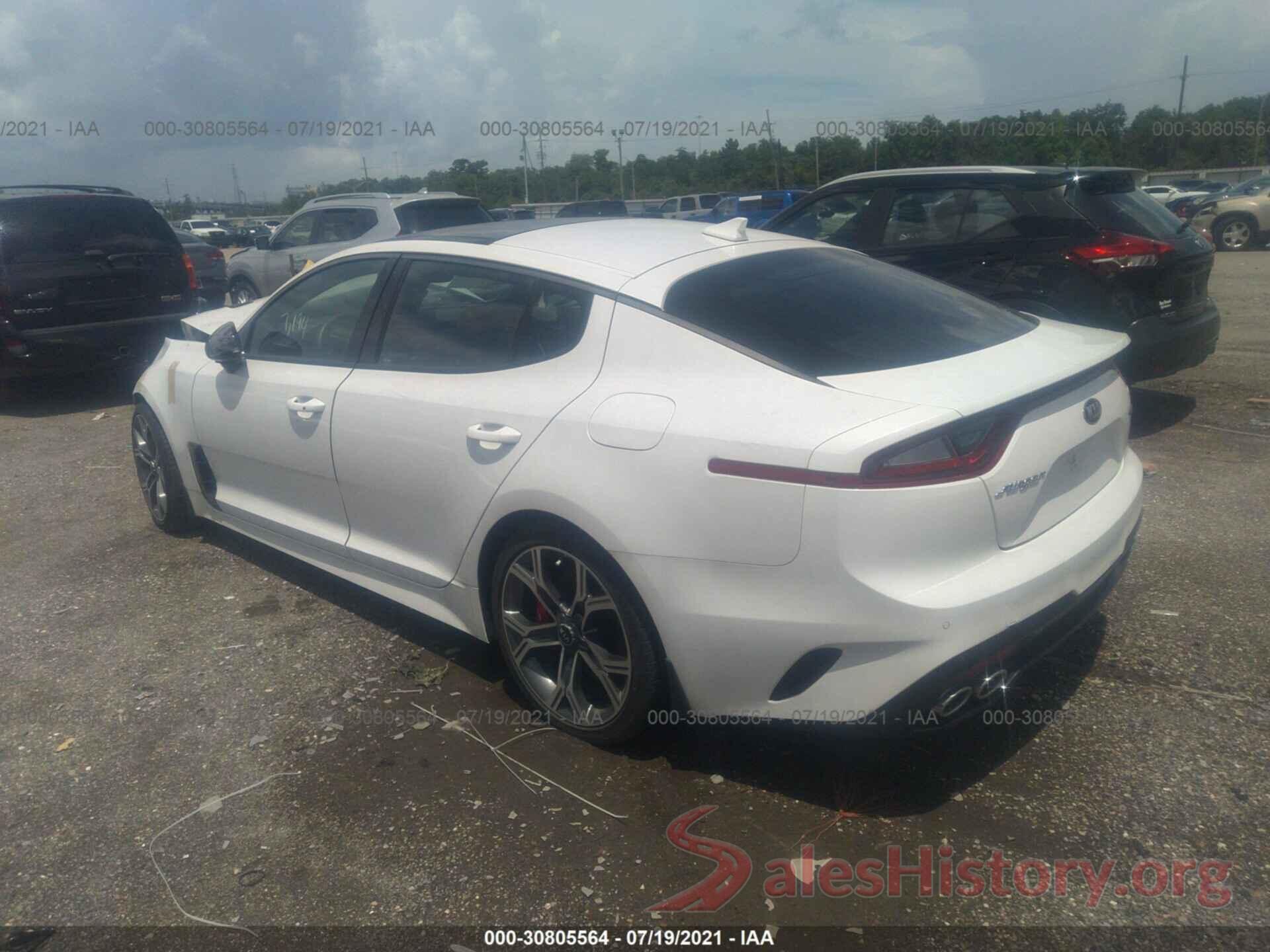 KNAE45LC5K6058597 2019 KIA STINGER