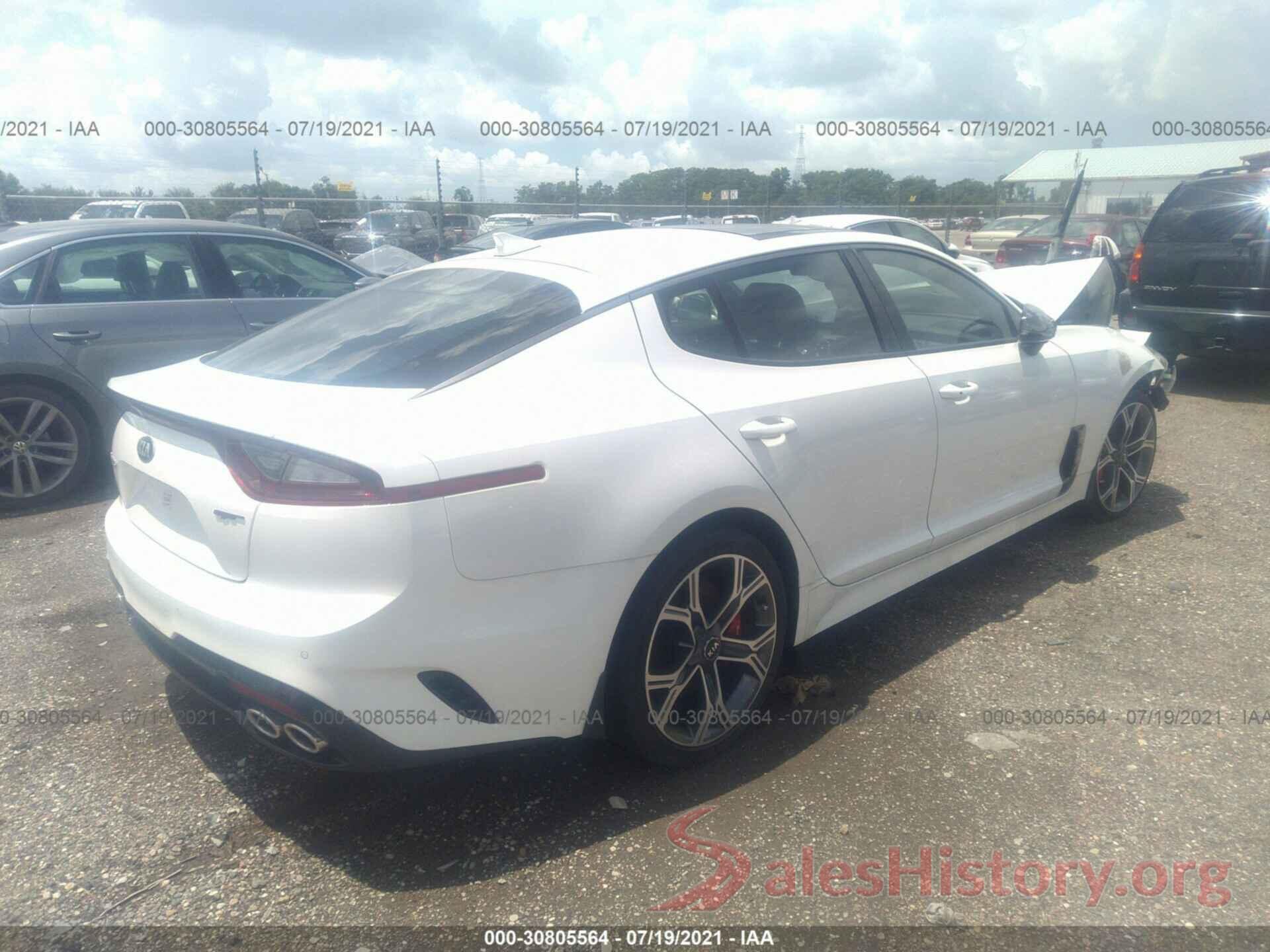 KNAE45LC5K6058597 2019 KIA STINGER