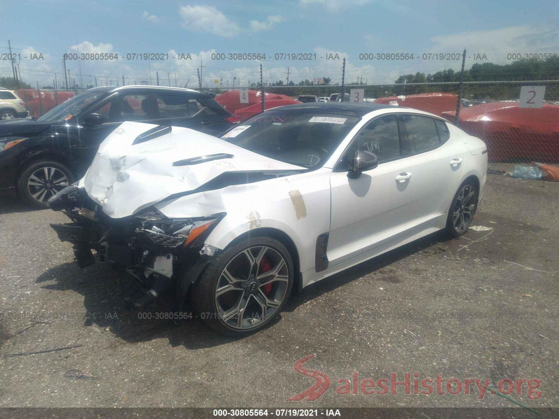 KNAE45LC5K6058597 2019 KIA STINGER