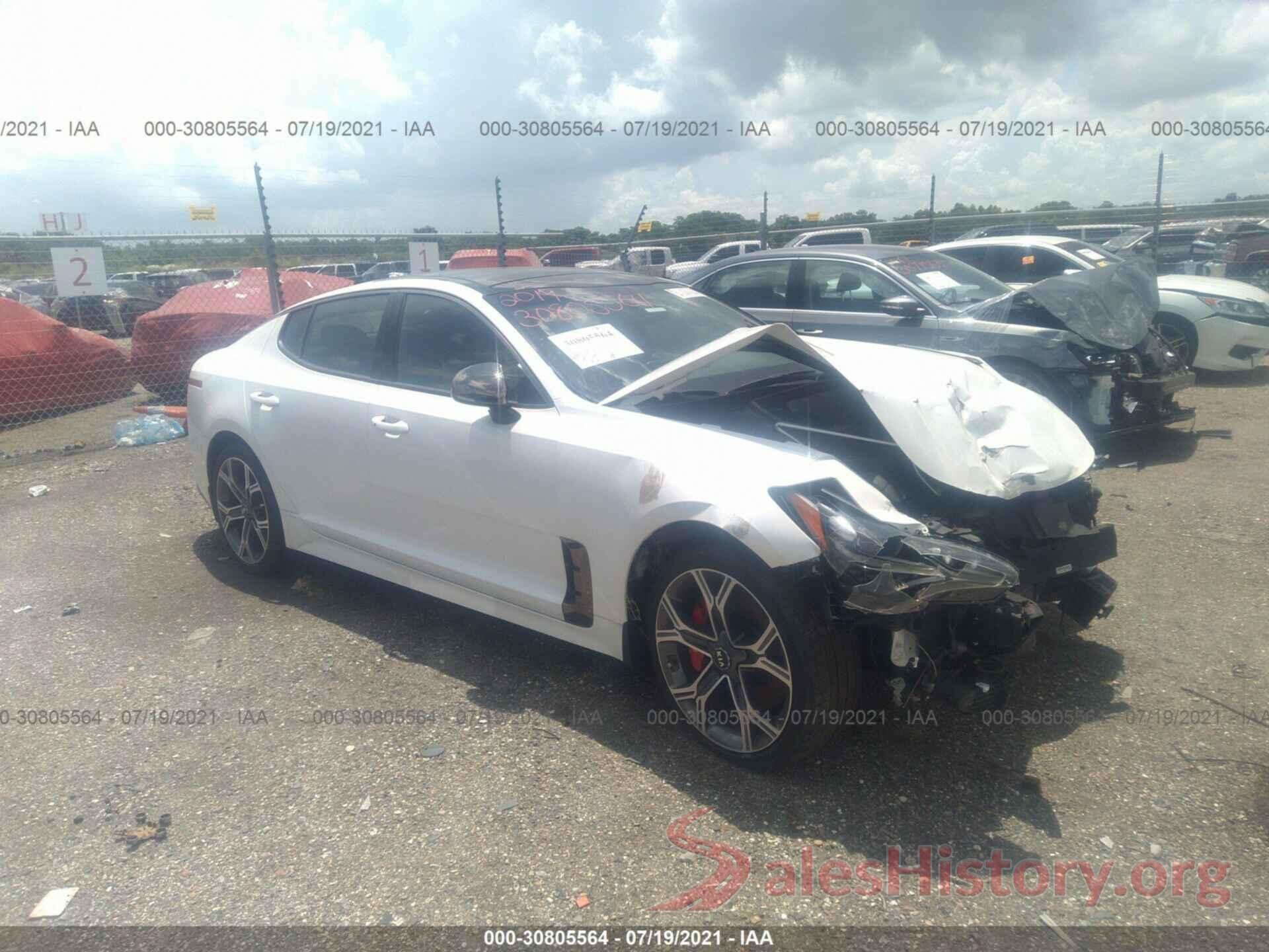 KNAE45LC5K6058597 2019 KIA STINGER