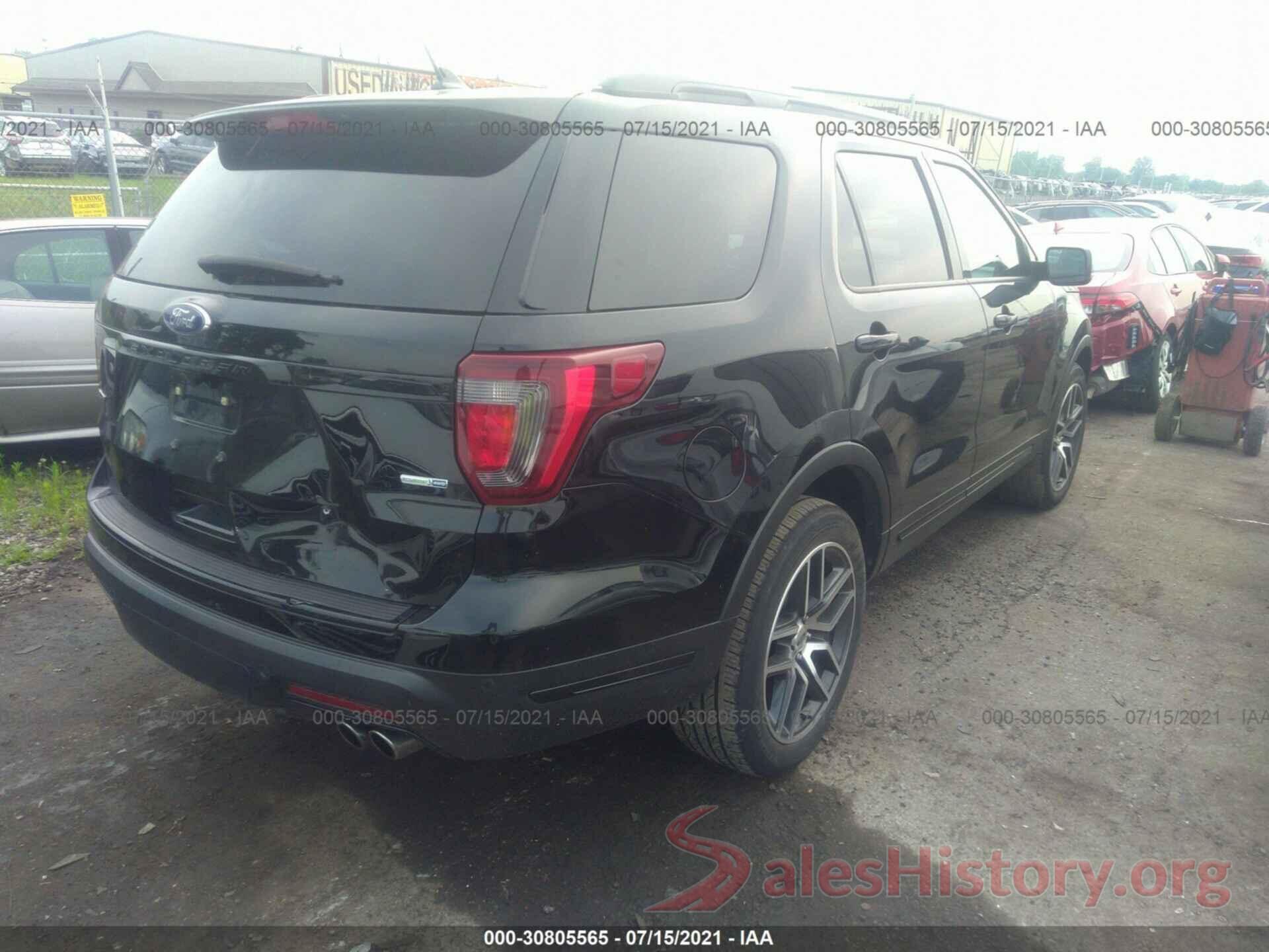 1FM5K8GTXJGC75734 2018 FORD EXPLORER