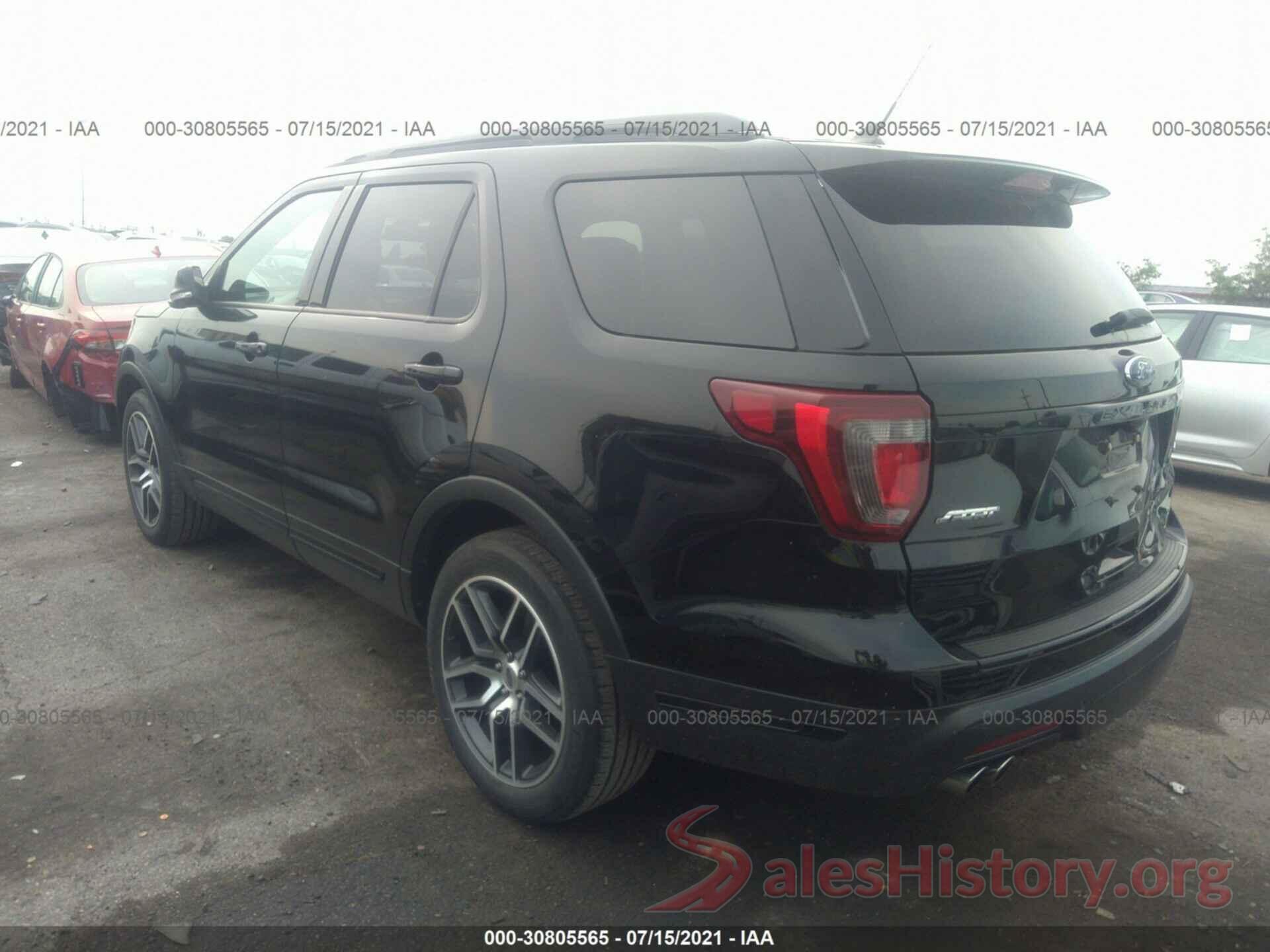 1FM5K8GTXJGC75734 2018 FORD EXPLORER