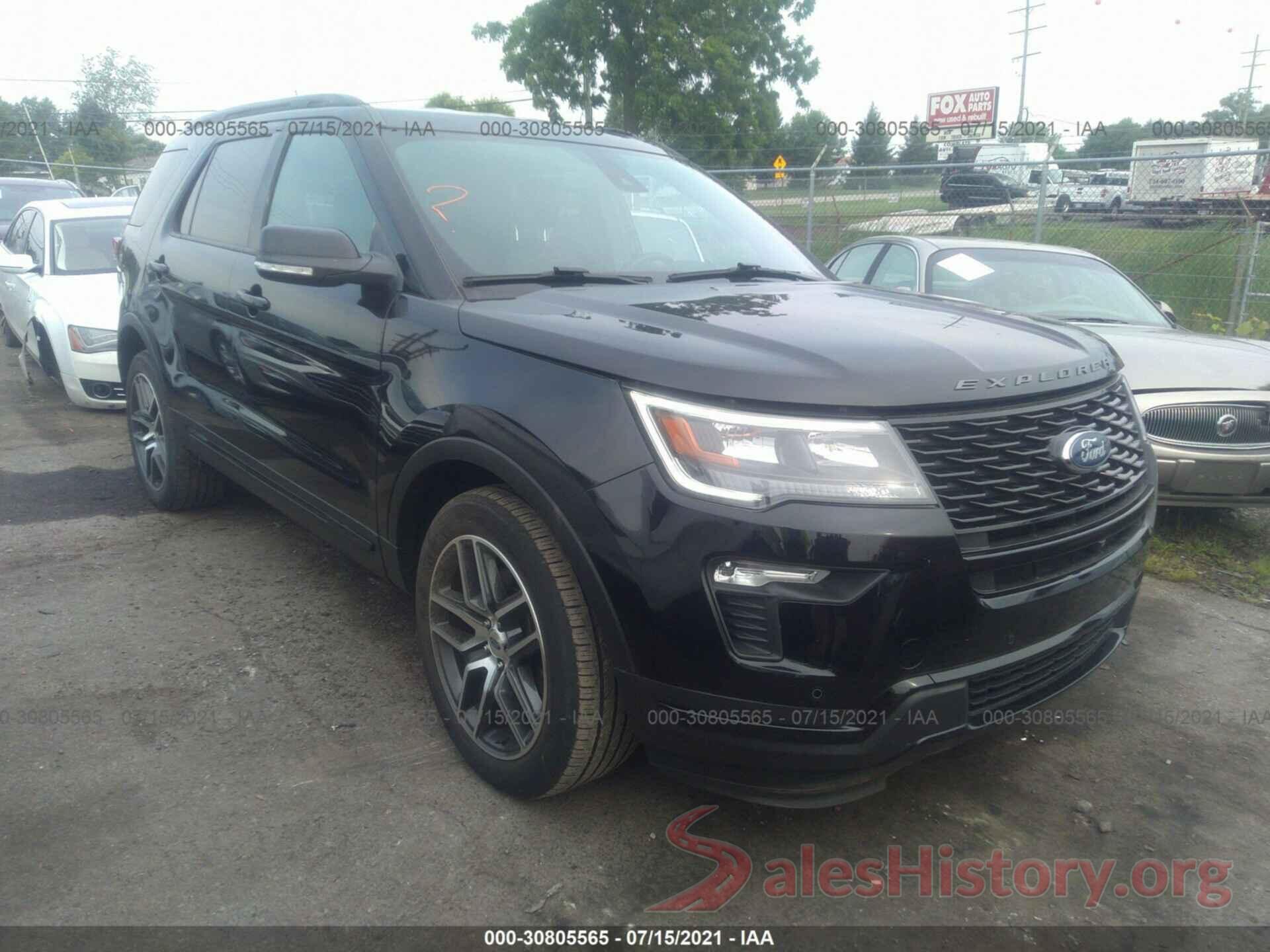 1FM5K8GTXJGC75734 2018 FORD EXPLORER