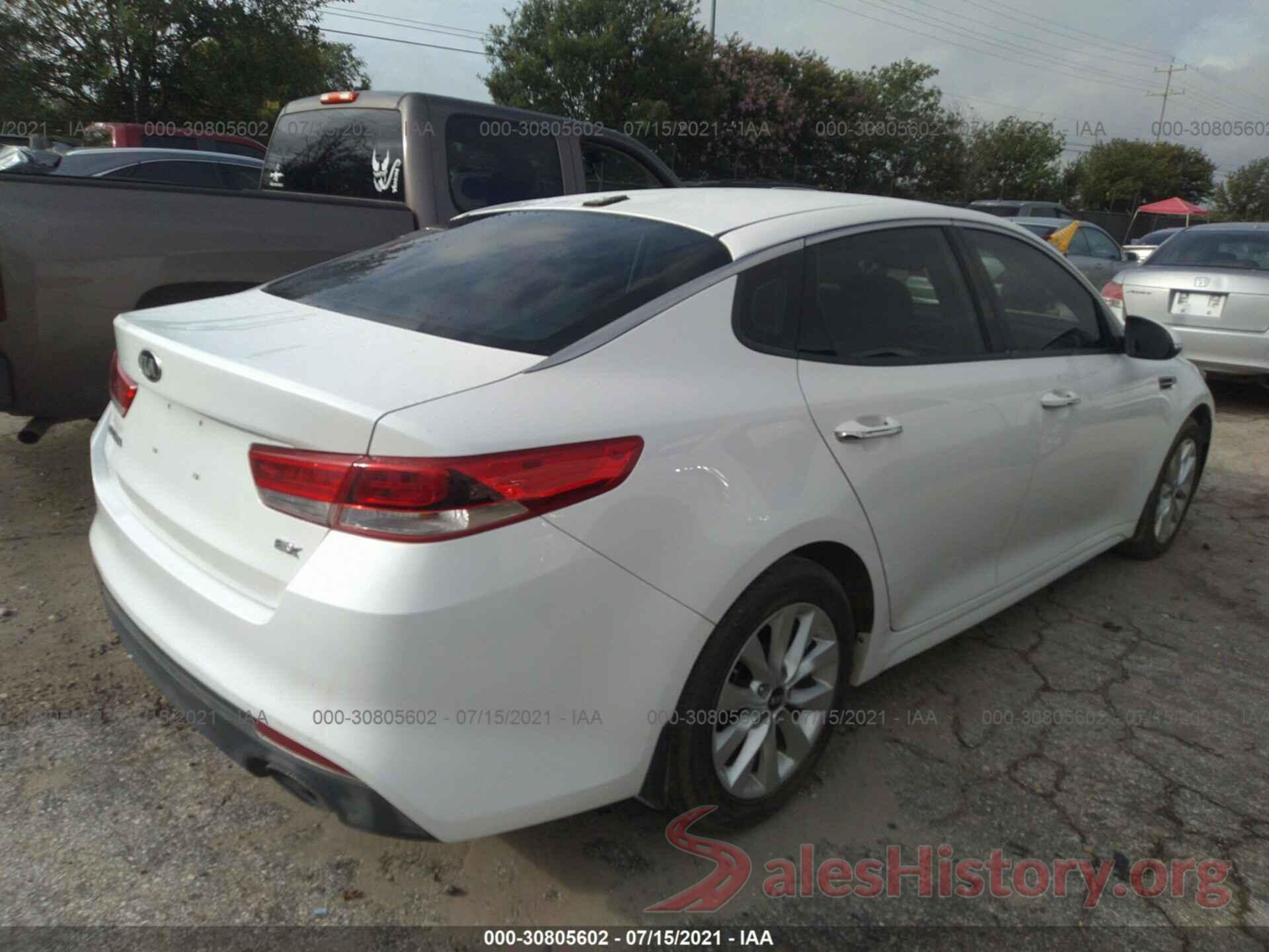 5XXGU4L33GG053168 2016 KIA OPTIMA