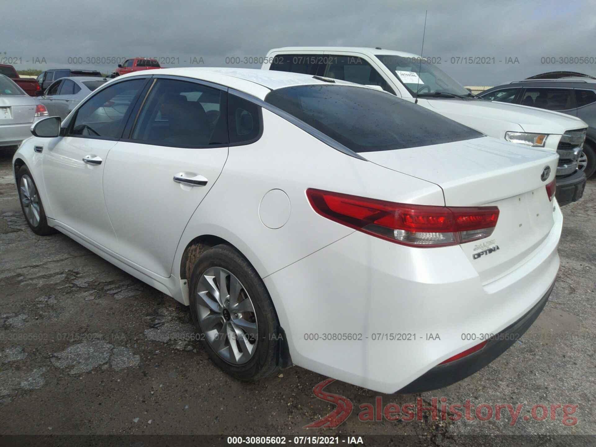 5XXGU4L33GG053168 2016 KIA OPTIMA