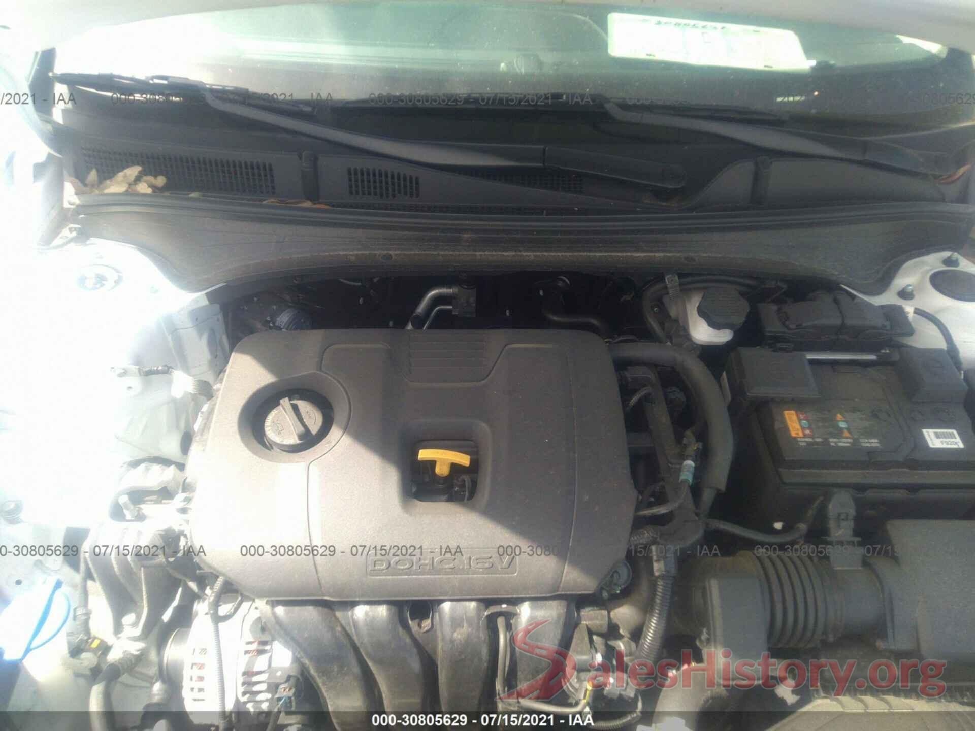 3KPF24ADXME293917 2021 KIA FORTE