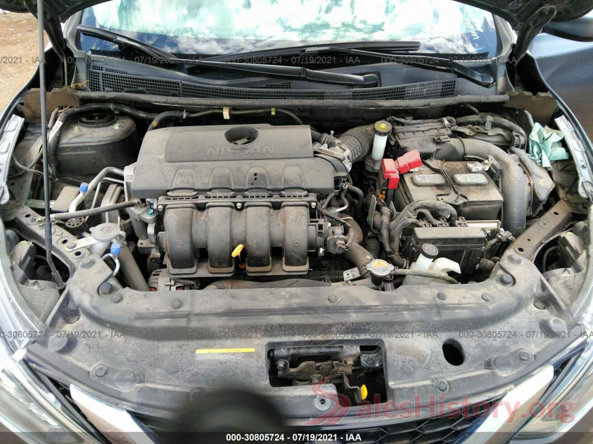 3N1AB7AP5KL614926 2019 NISSAN SENTRA