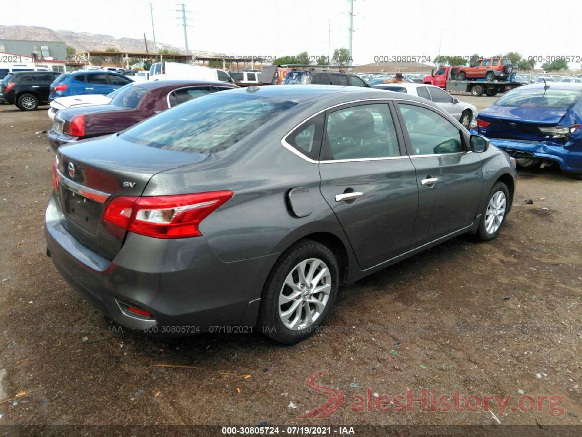 3N1AB7AP5KL614926 2019 NISSAN SENTRA