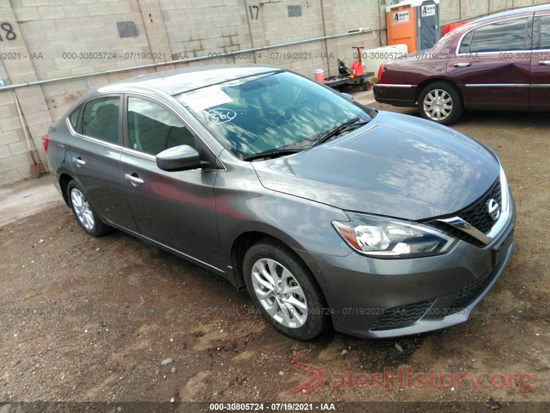 3N1AB7AP5KL614926 2019 NISSAN SENTRA