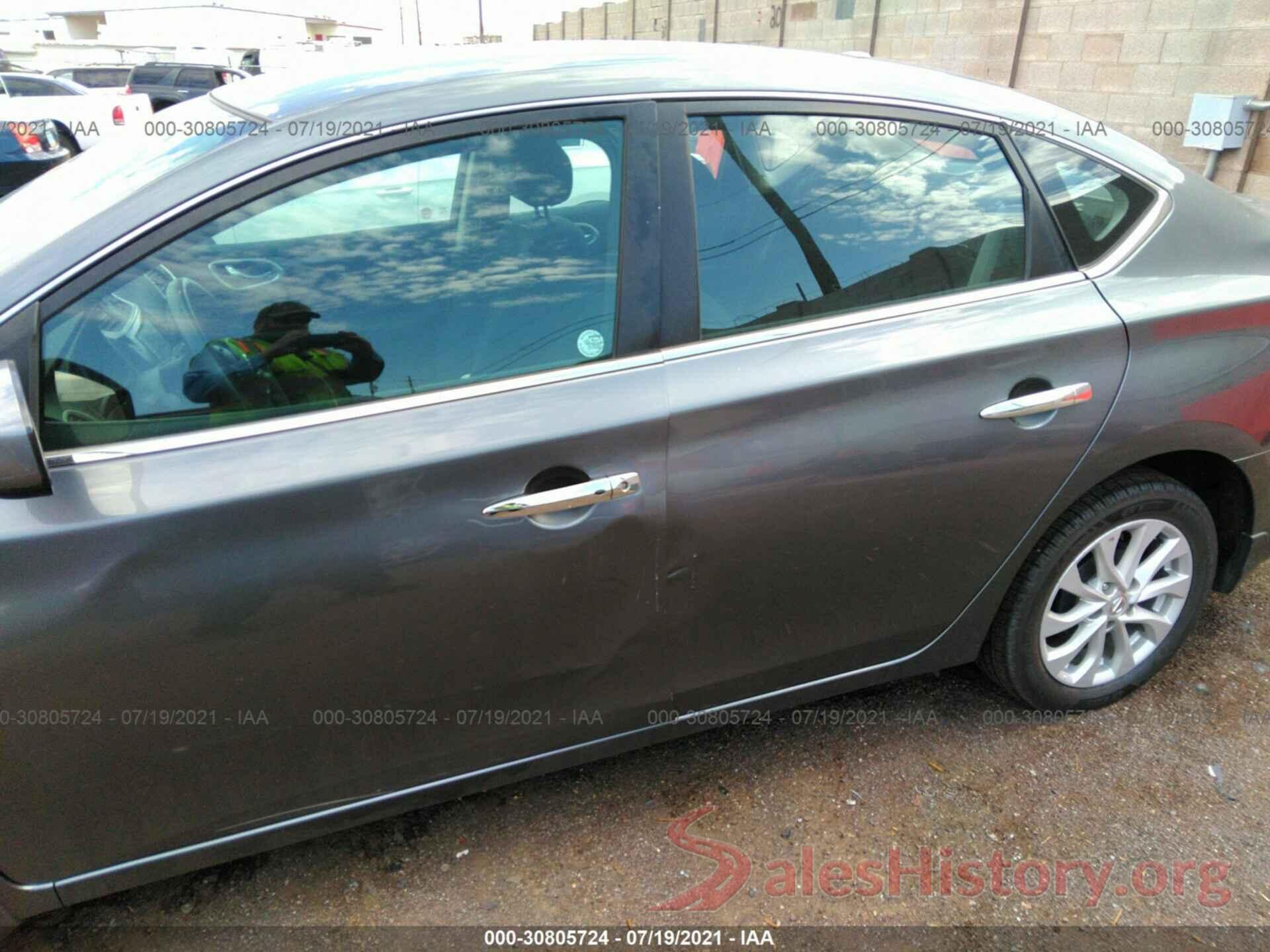 3N1AB7AP5KL614926 2019 NISSAN SENTRA