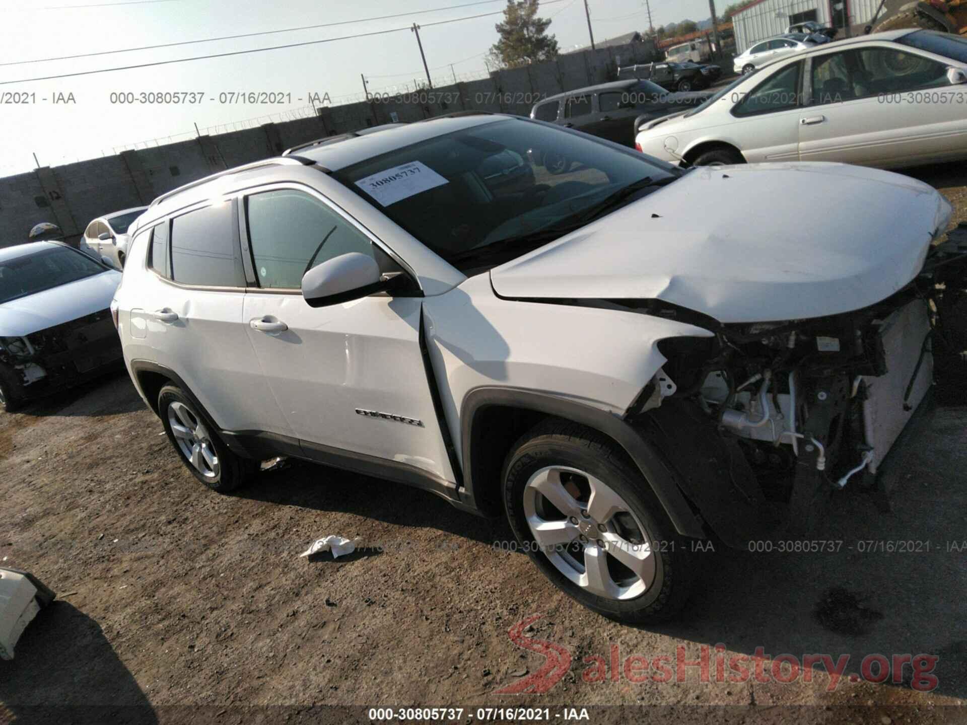 3C4NJCBB4KT715713 2019 JEEP COMPASS