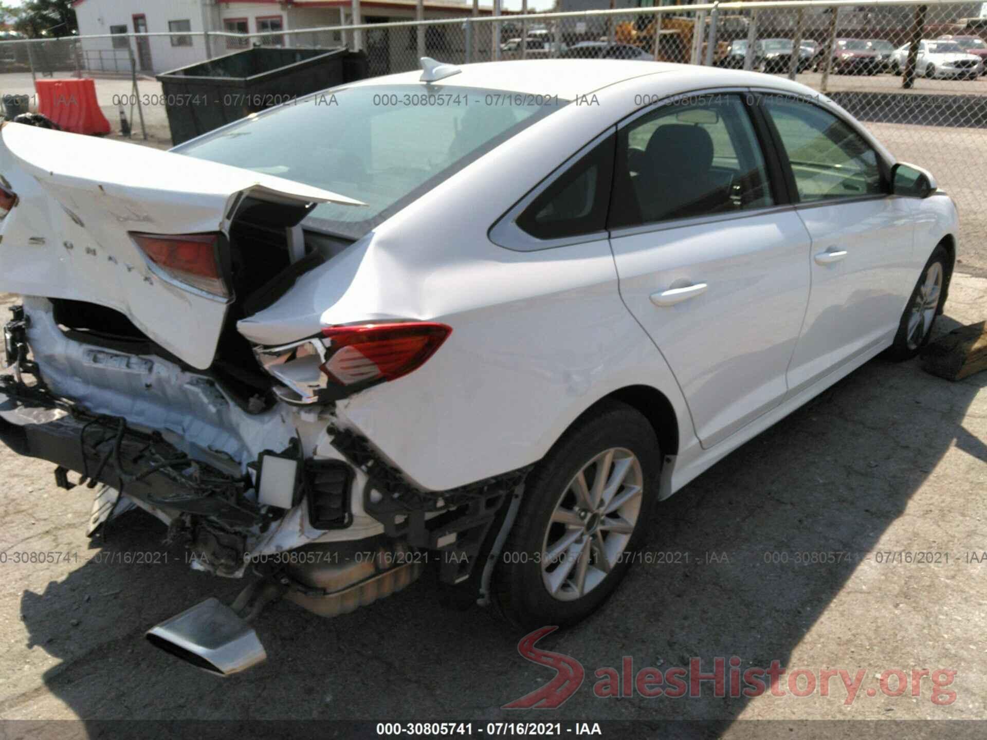 5NPE24AF9KH739108 2019 HYUNDAI SONATA