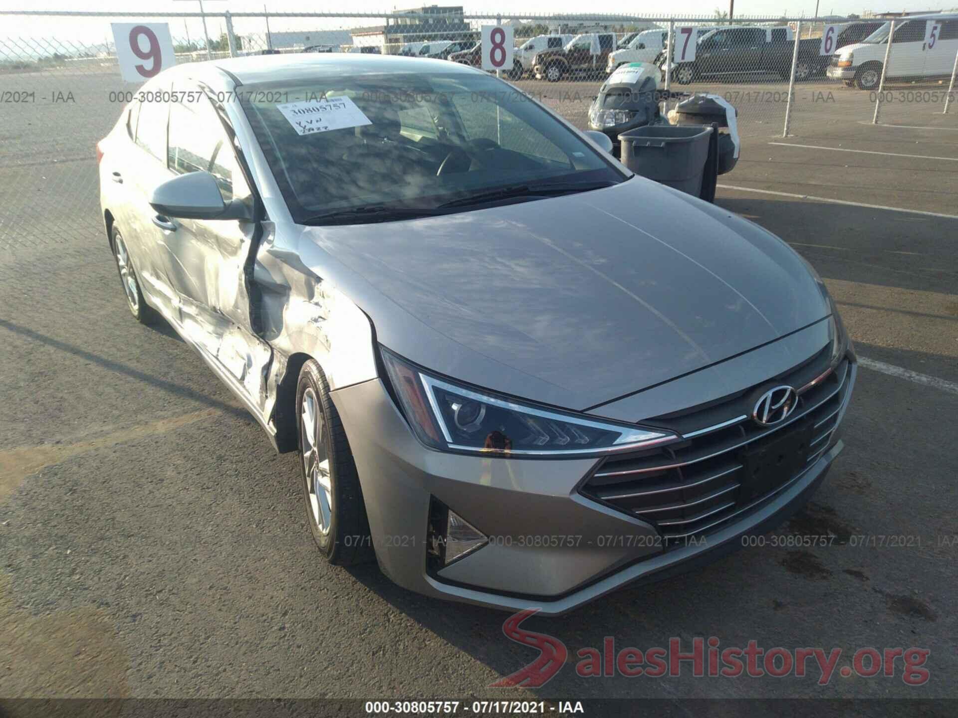 5NPD84LF7LH576595 2020 HYUNDAI ELANTRA