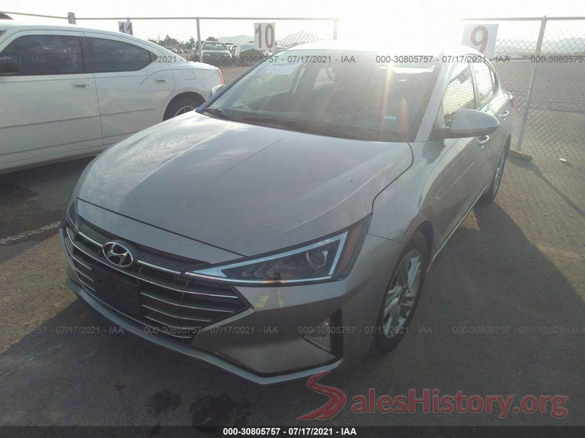 5NPD84LF7LH576595 2020 HYUNDAI ELANTRA