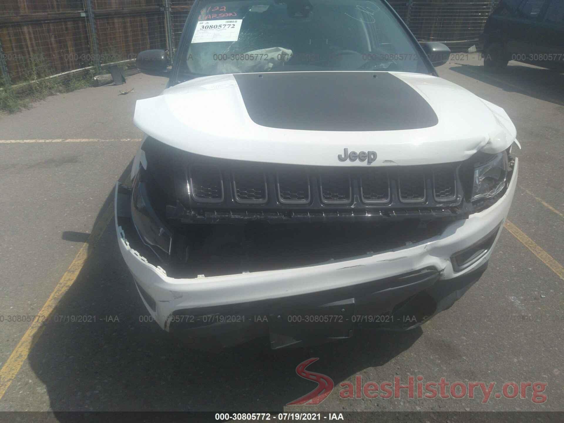 3C4NJDDB1MT564674 2021 JEEP COMPASS