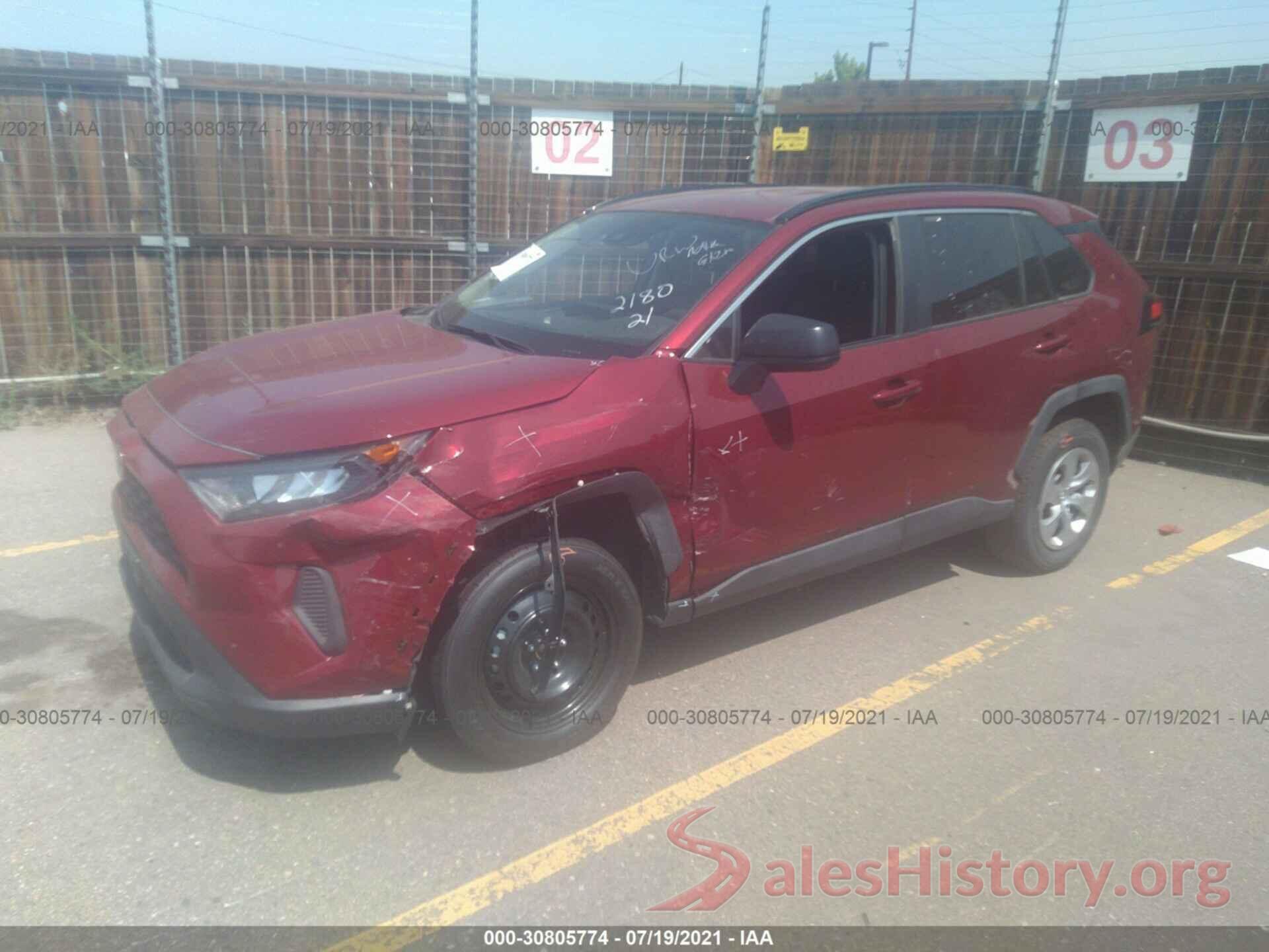 2T3F1RFV3MW184849 2021 TOYOTA RAV4