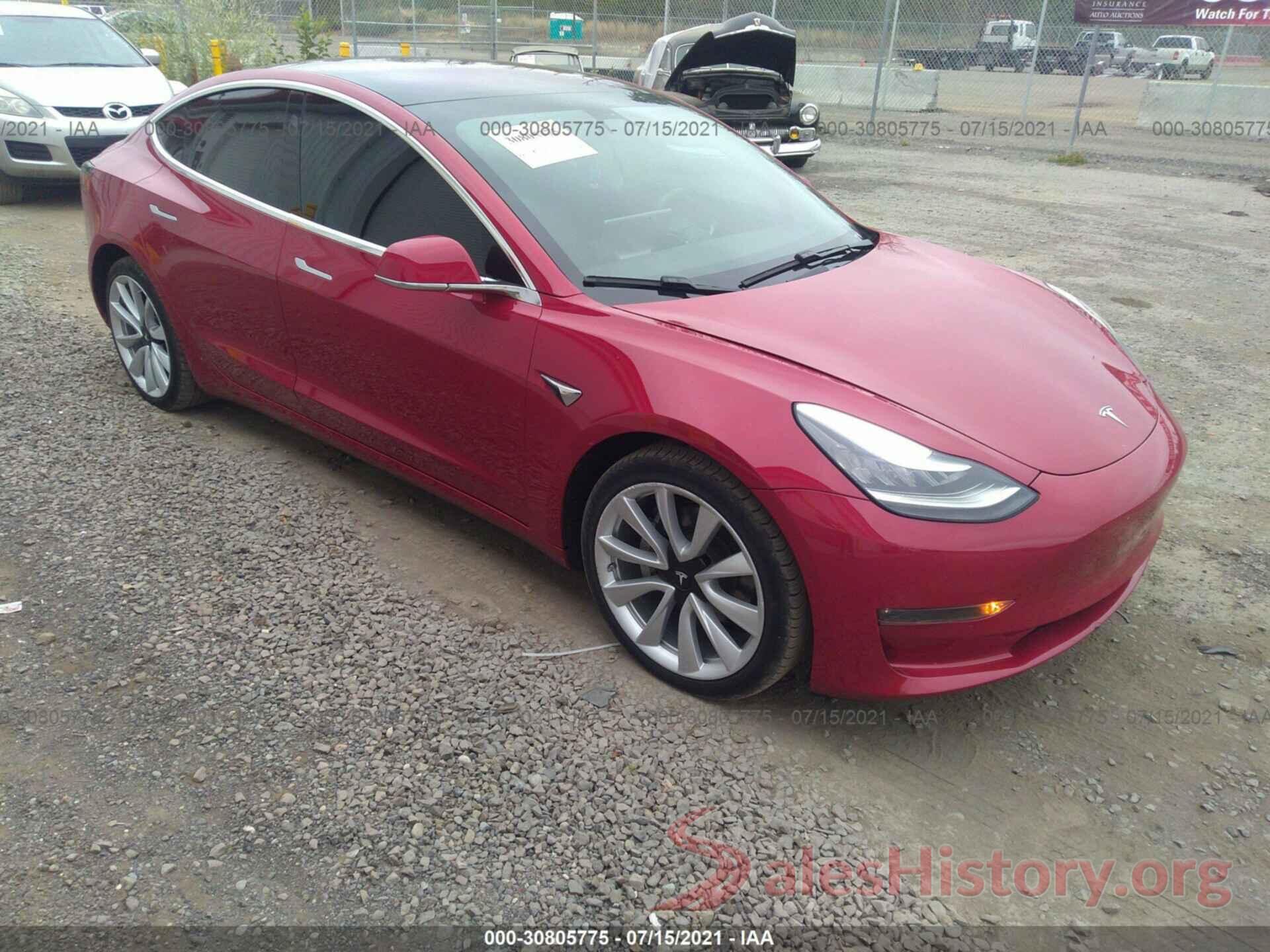 5YJ3E1EB7JF133548 2018 TESLA MODEL 3