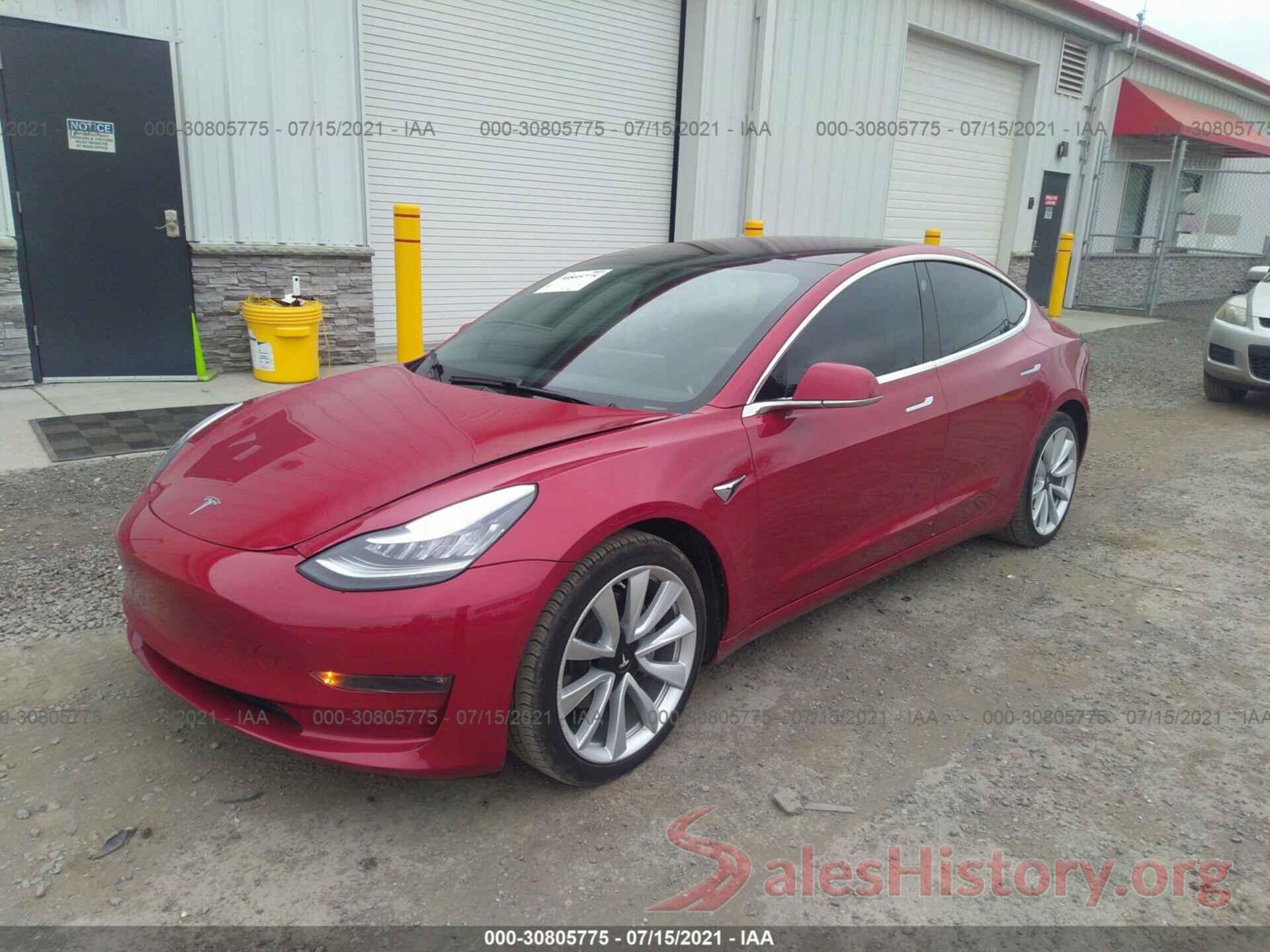 5YJ3E1EB7JF133548 2018 TESLA MODEL 3