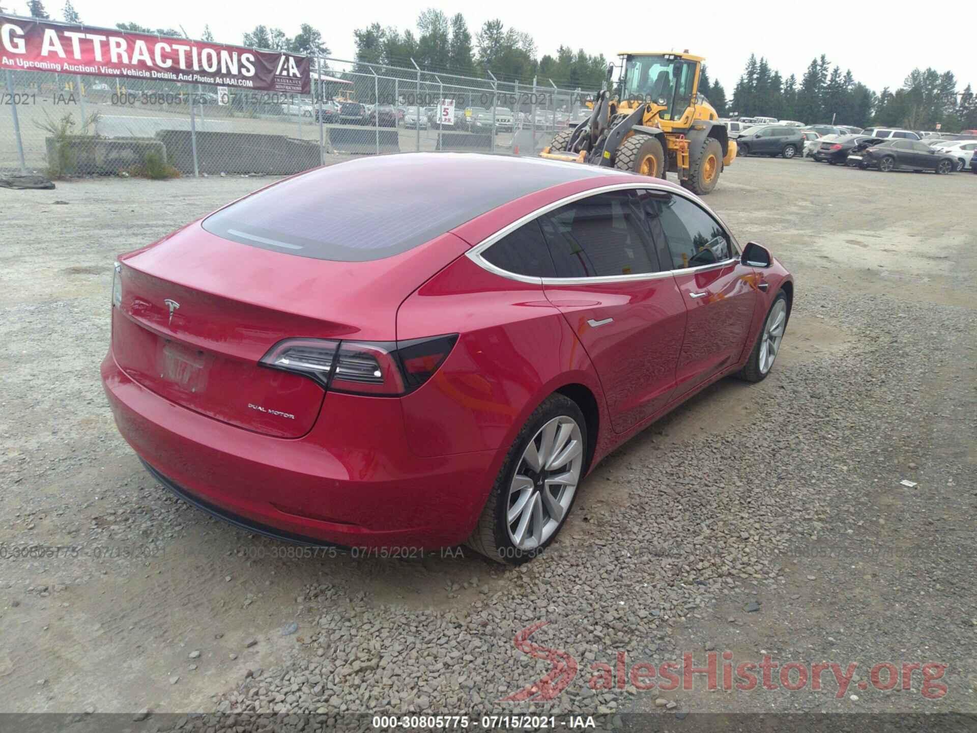 5YJ3E1EB7JF133548 2018 TESLA MODEL 3