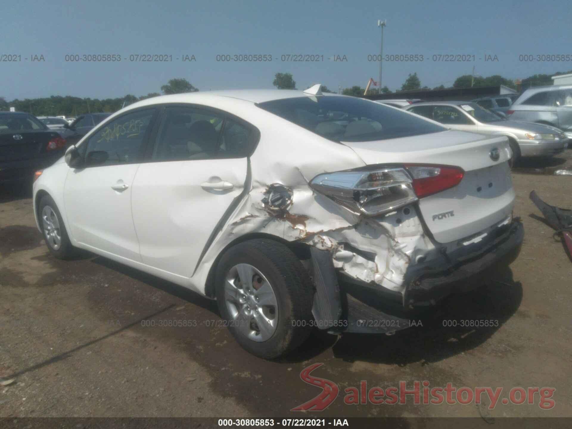 KNAFX4A66G5528782 2016 KIA FORTE