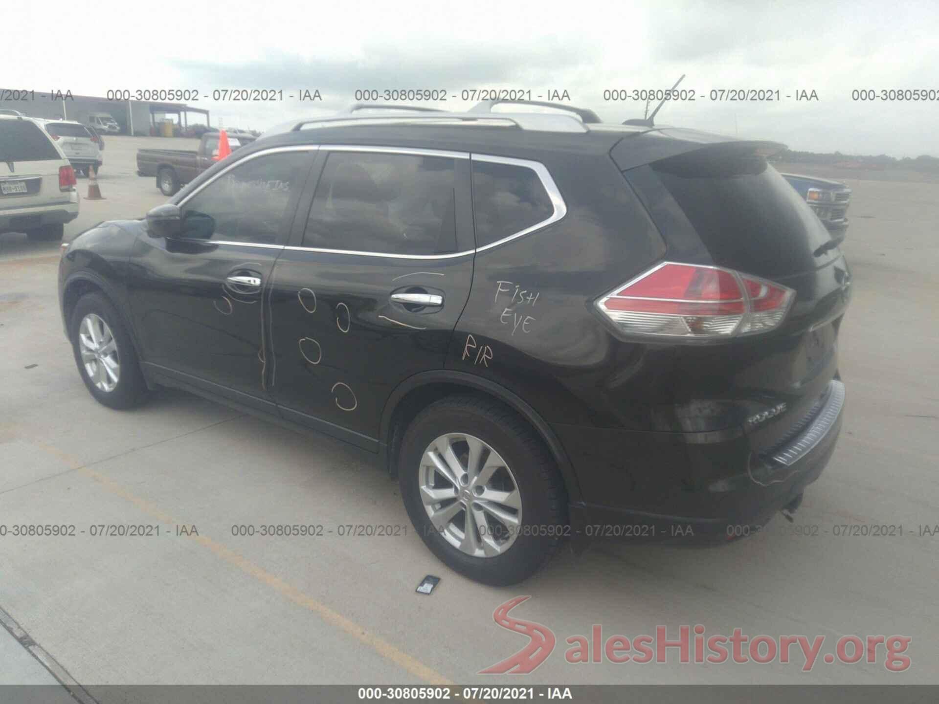 5N1AT2MT7GC811584 2016 NISSAN ROGUE