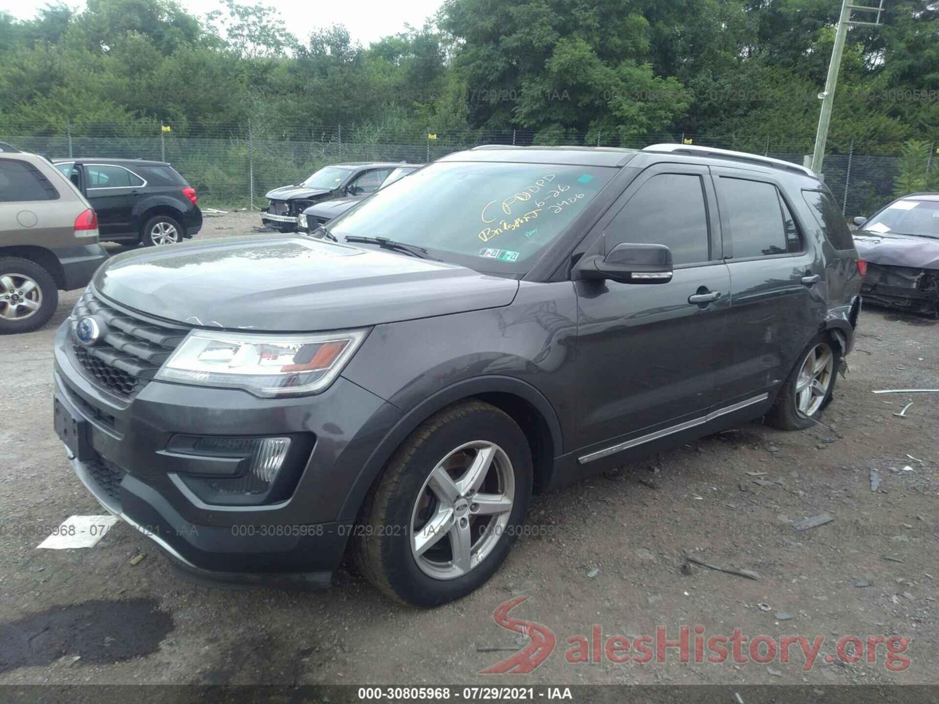 1FM5K8D8XGGA22406 2016 FORD EXPLORER