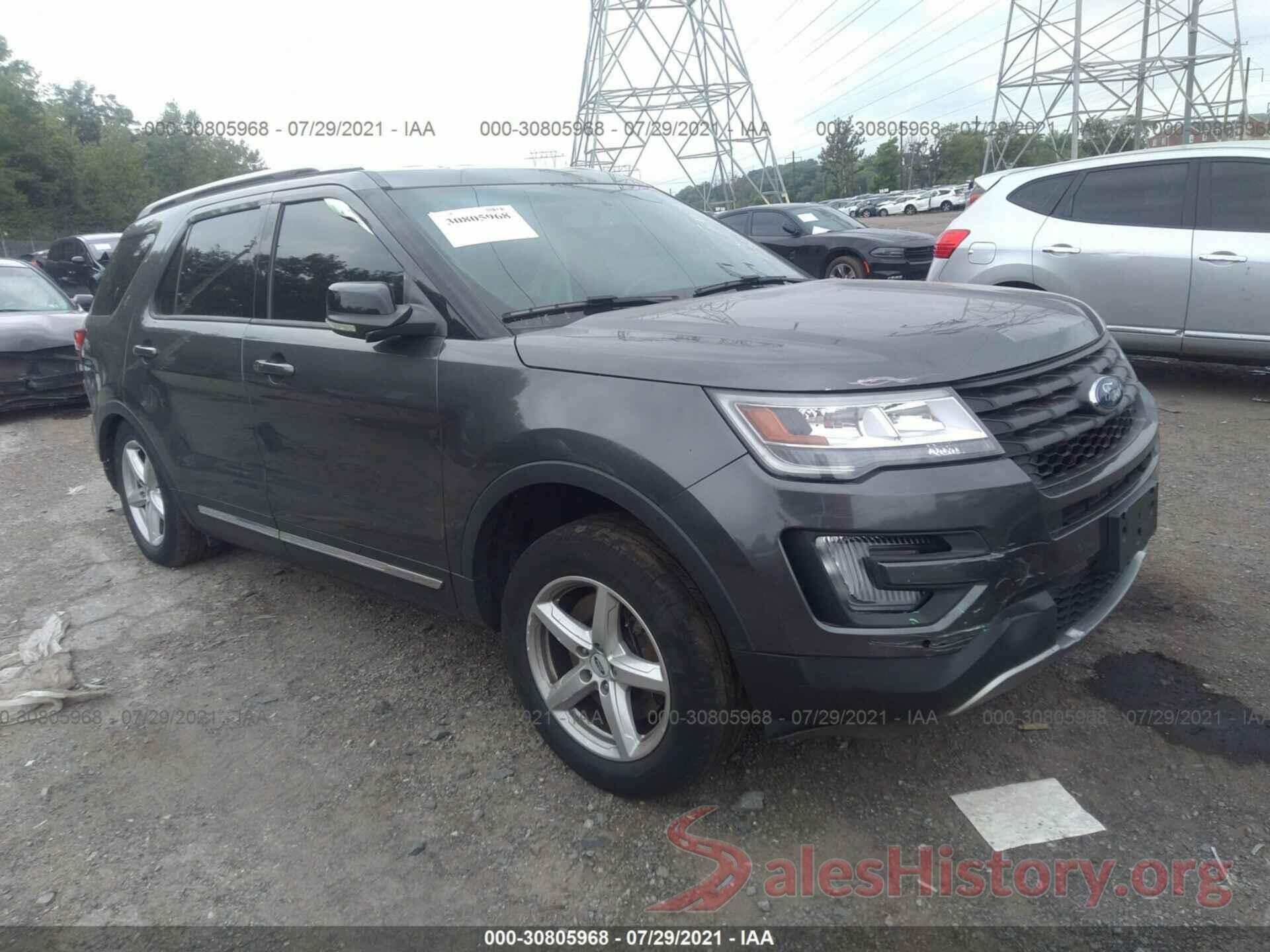 1FM5K8D8XGGA22406 2016 FORD EXPLORER