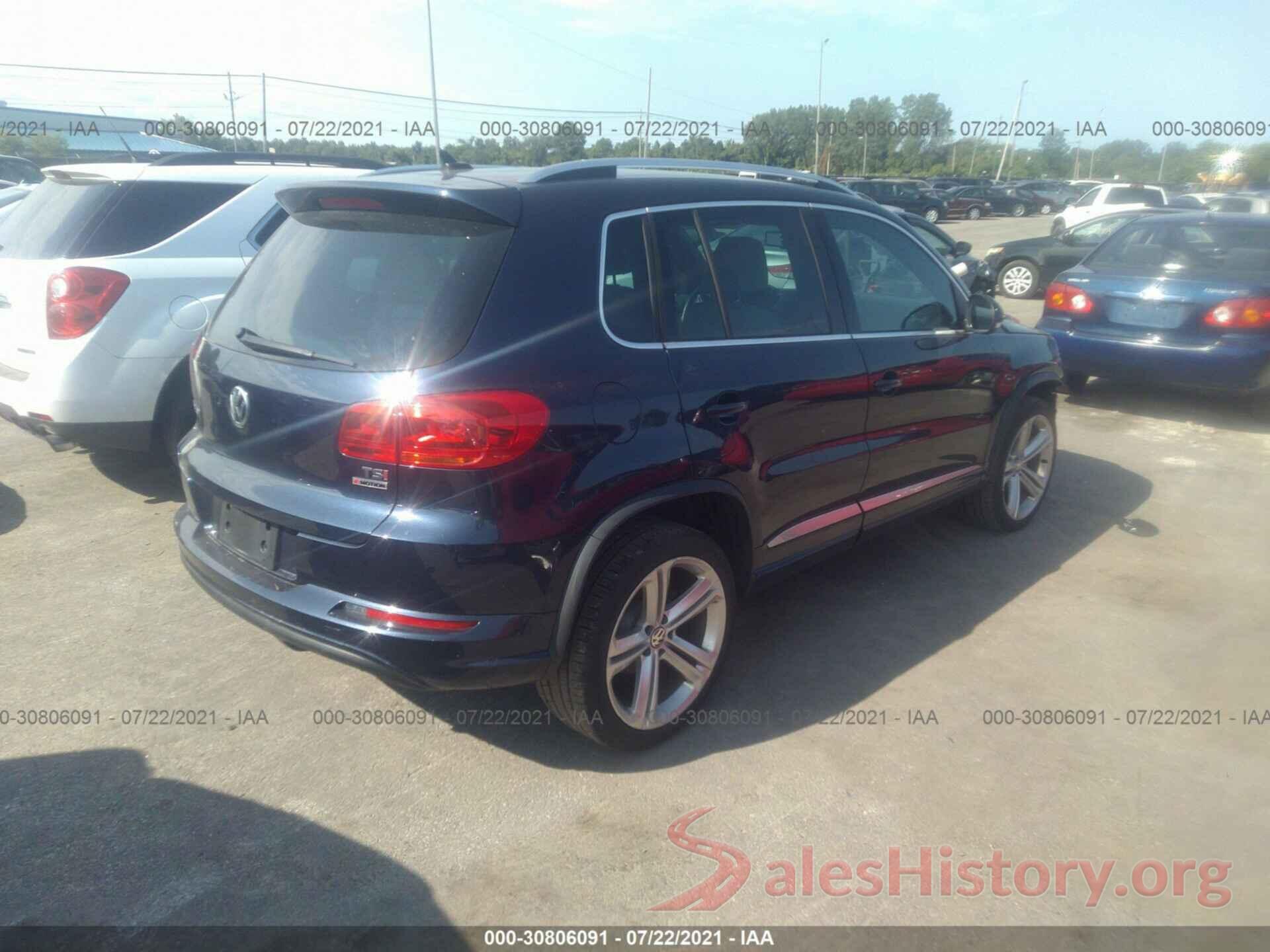 WVGBV7AX3GW058301 2016 VOLKSWAGEN TIGUAN