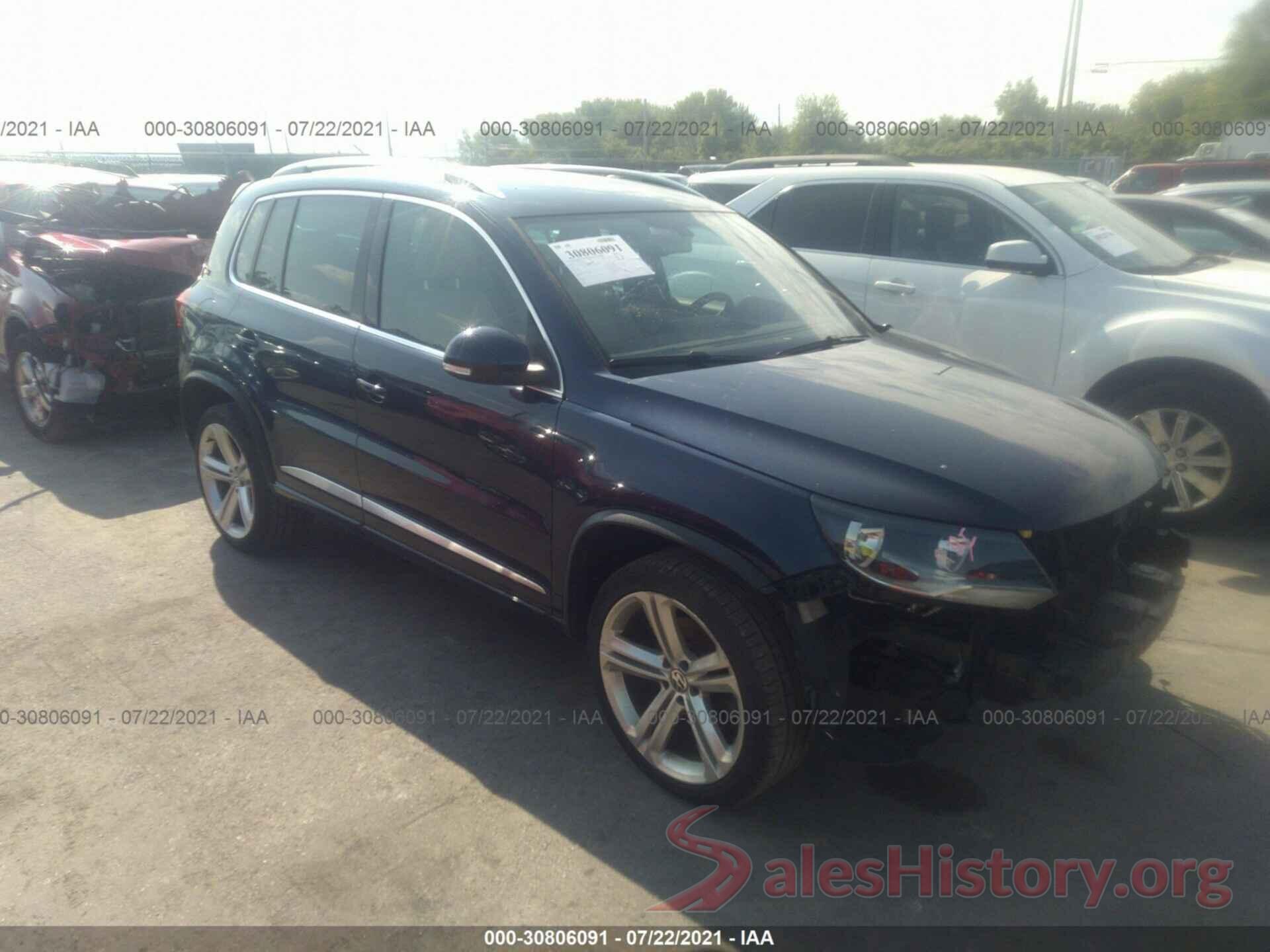 WVGBV7AX3GW058301 2016 VOLKSWAGEN TIGUAN