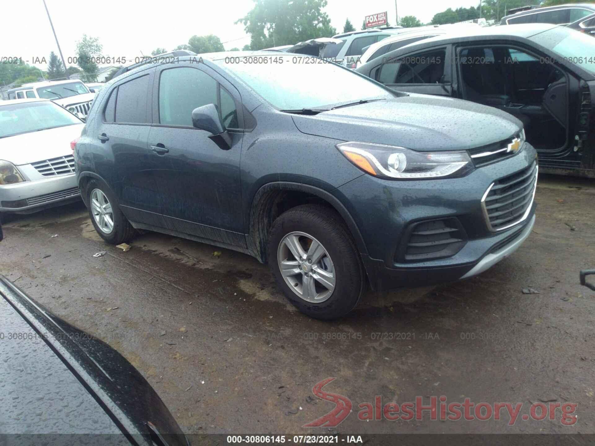 KL7CJPSB4MB353818 2021 CHEVROLET TRAX