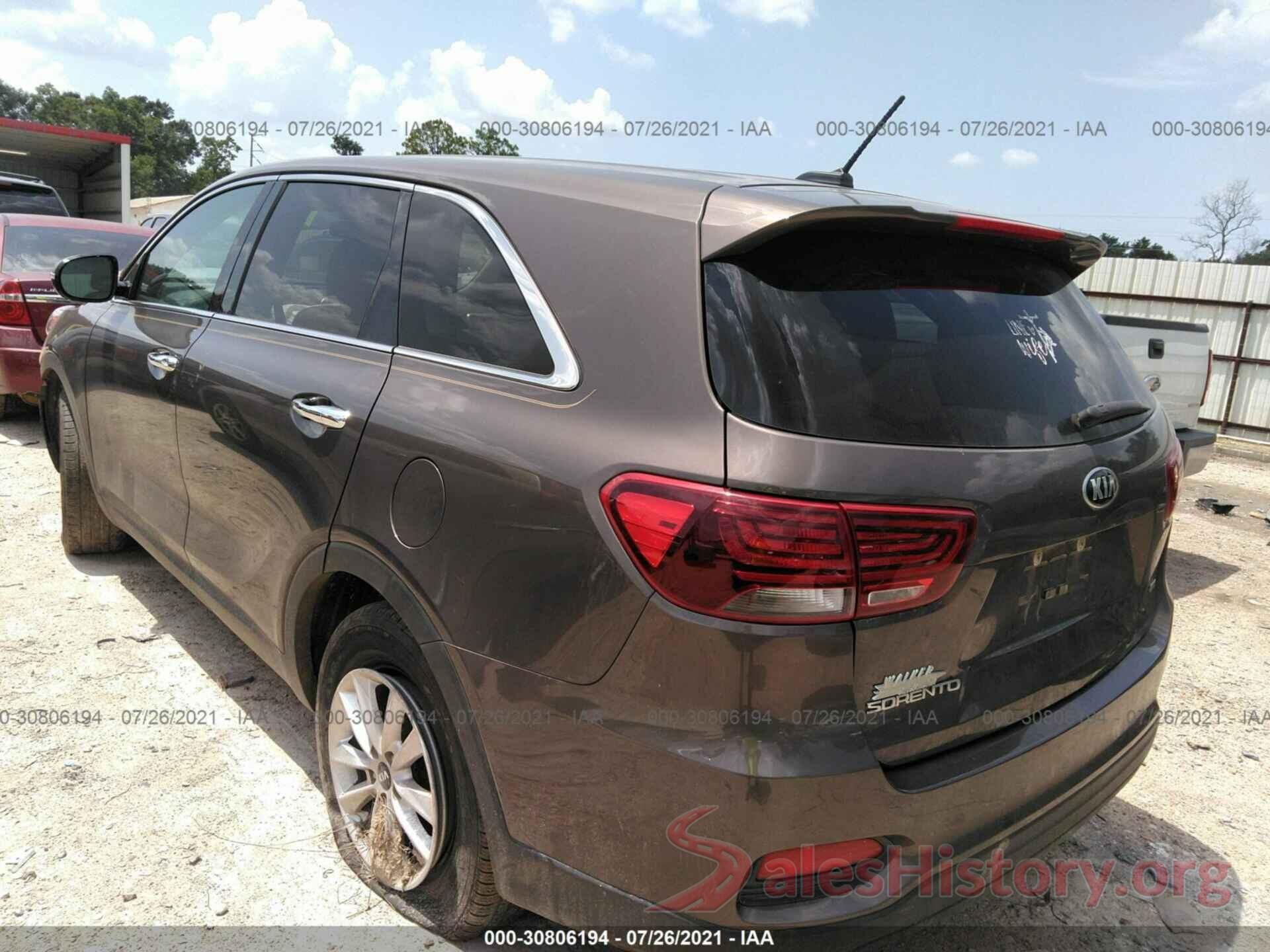 5XYPG4A33KG449115 2019 KIA SORENTO