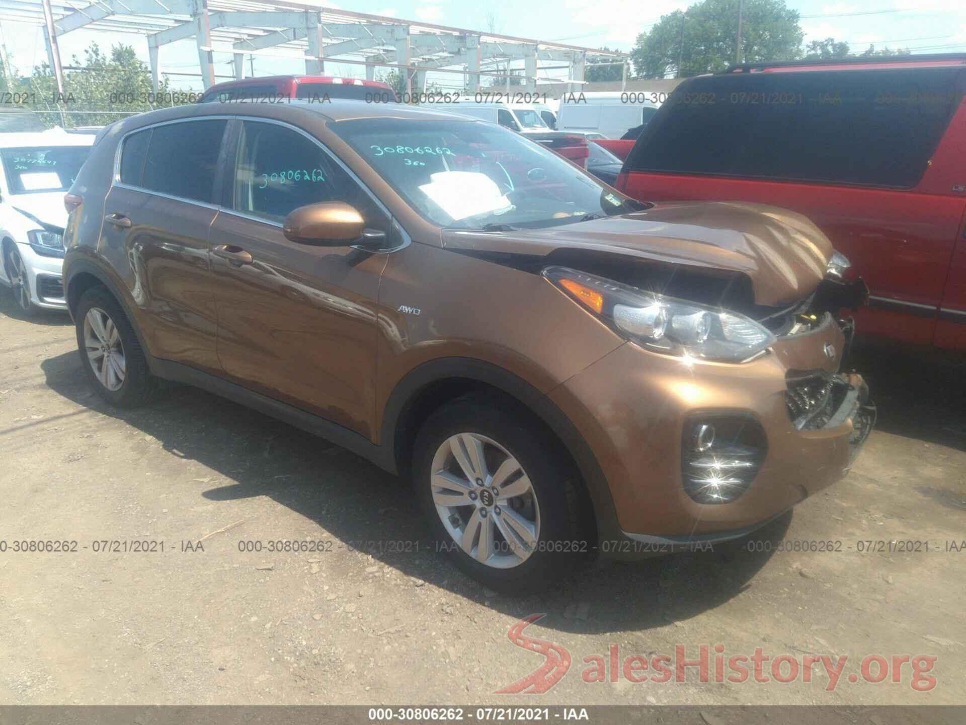 KNDPMCAC2H7122696 2017 KIA SPORTAGE