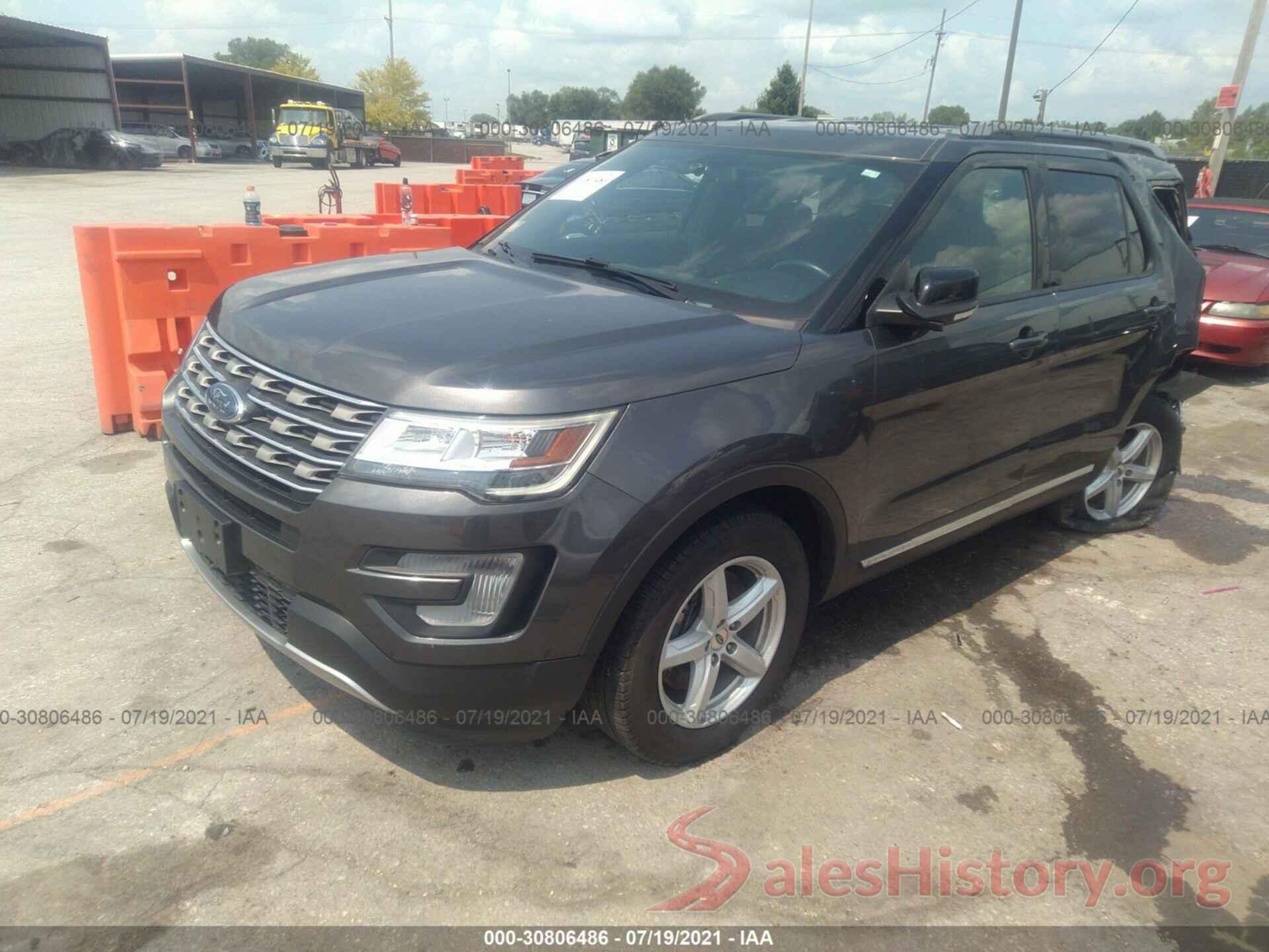 1FM5K8D84HGD43648 2017 FORD EXPLORER