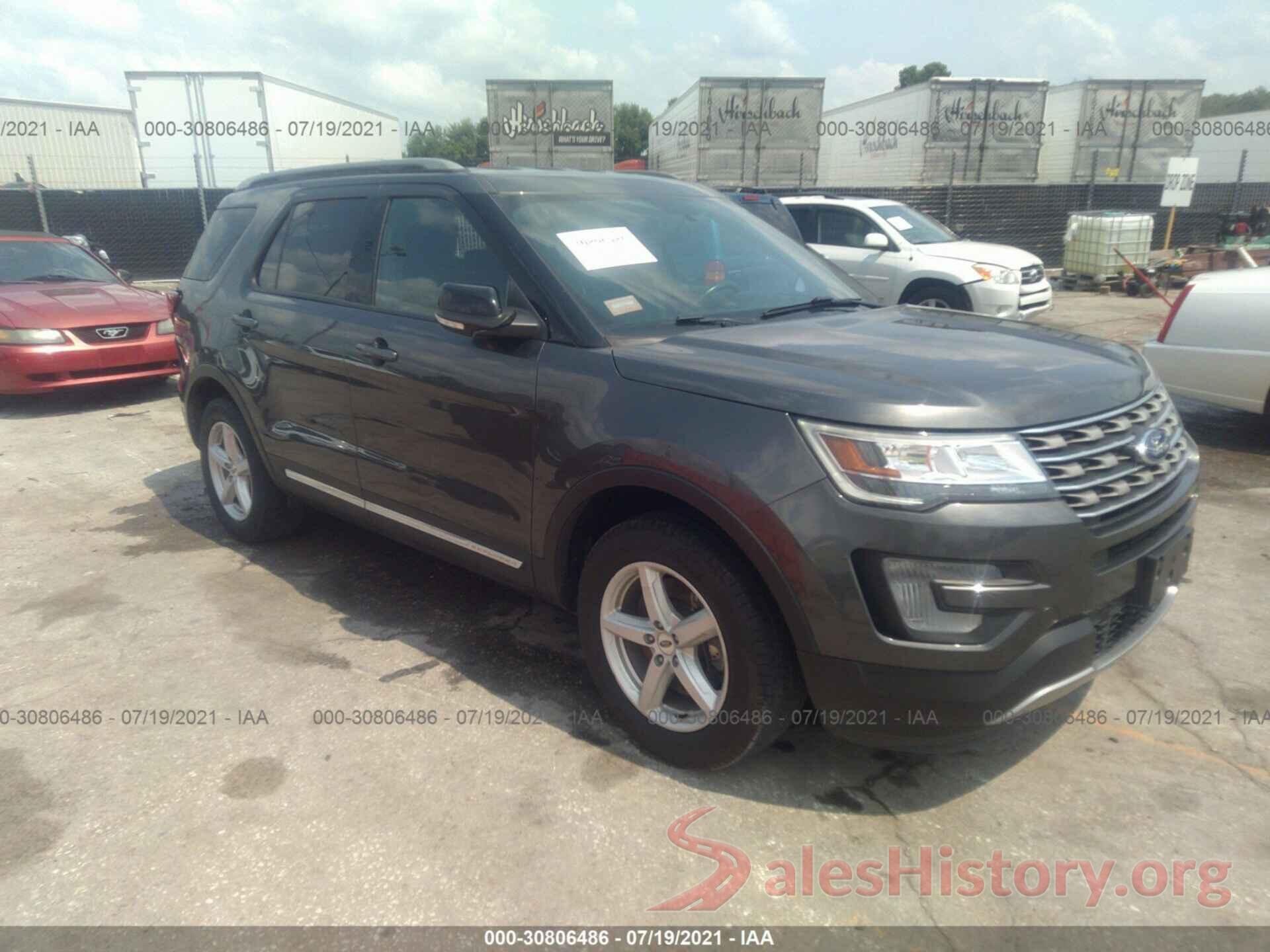 1FM5K8D84HGD43648 2017 FORD EXPLORER