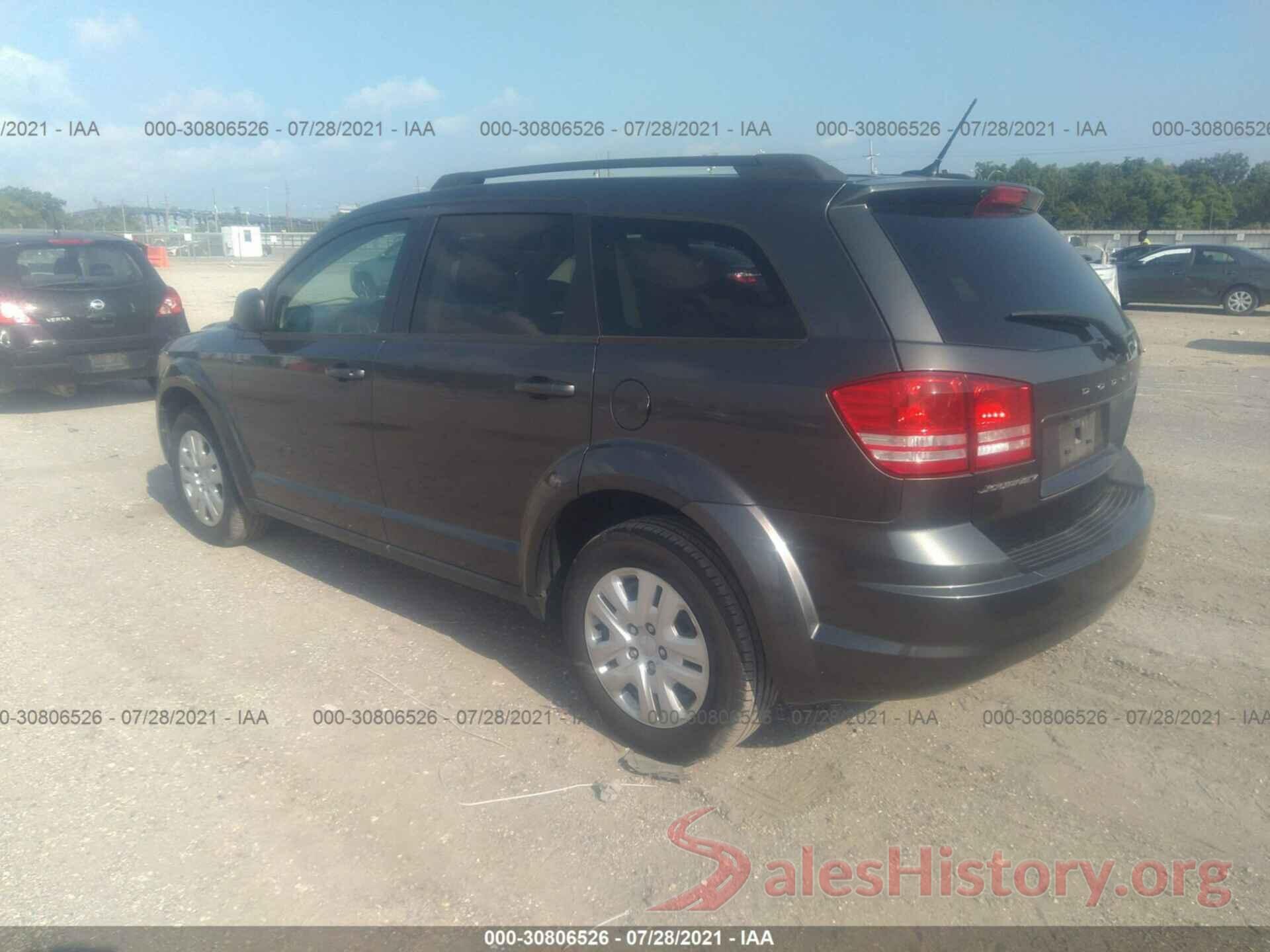 3C4PDCAB9GT187529 2016 DODGE JOURNEY